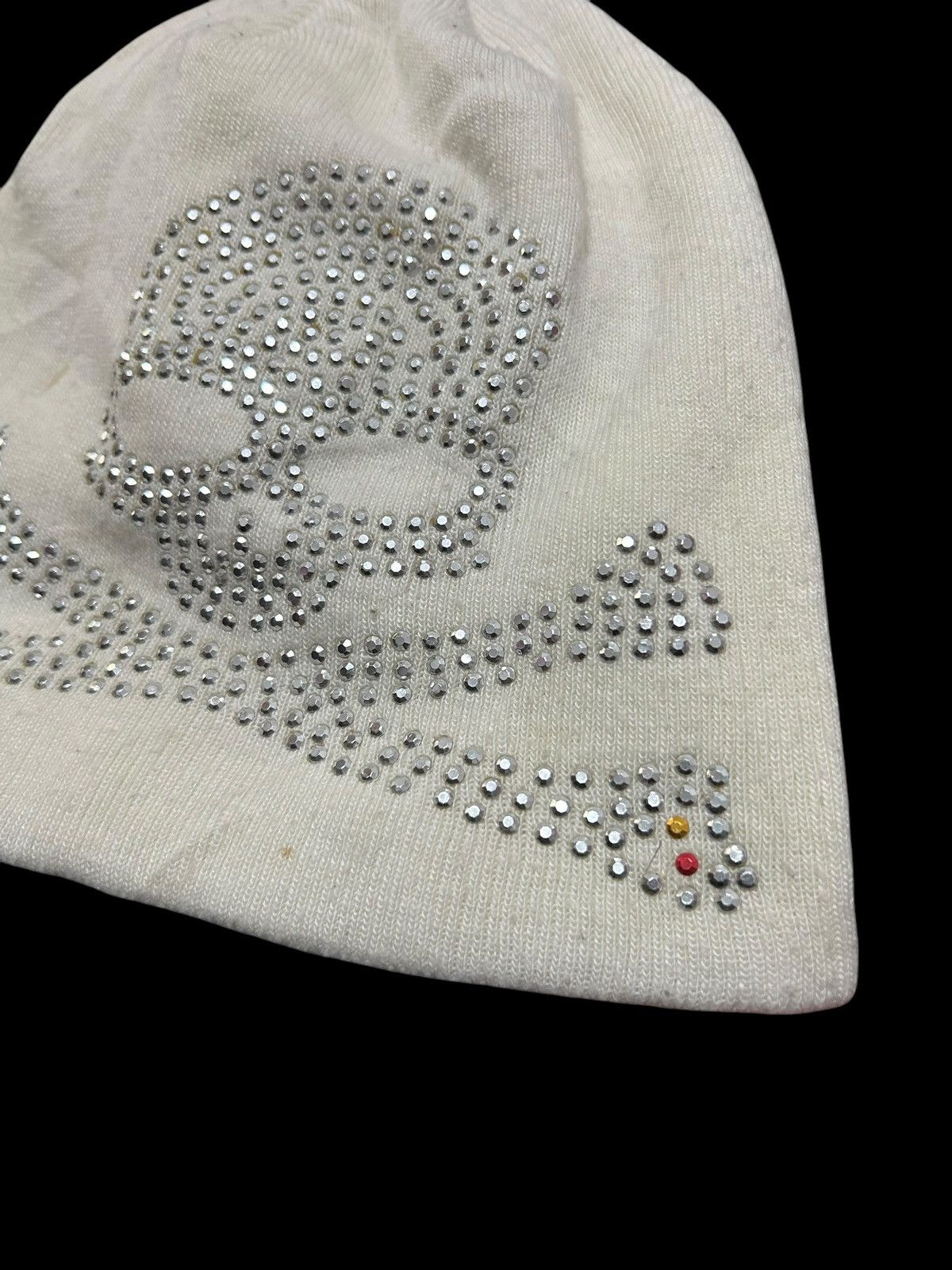Japanese Brand × Kapital × Vintage Skull Japanese Punk Bondage Style Big Beanie Hats ☠️☠️ Size ONE SIZE - 8 Thumbnail