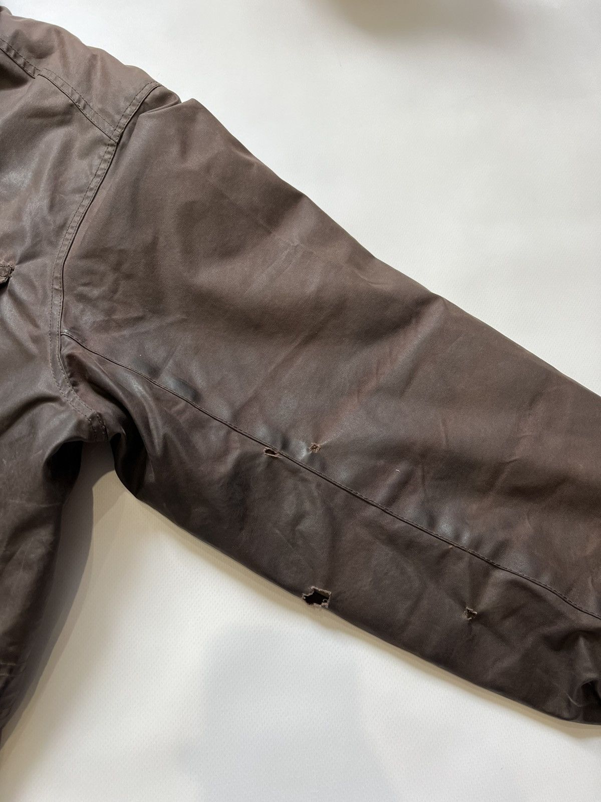 Barbour Barbour Brown Waxed Jacket Sapper Vintage Size US XL / EU 56 / 4 - 10 Thumbnail