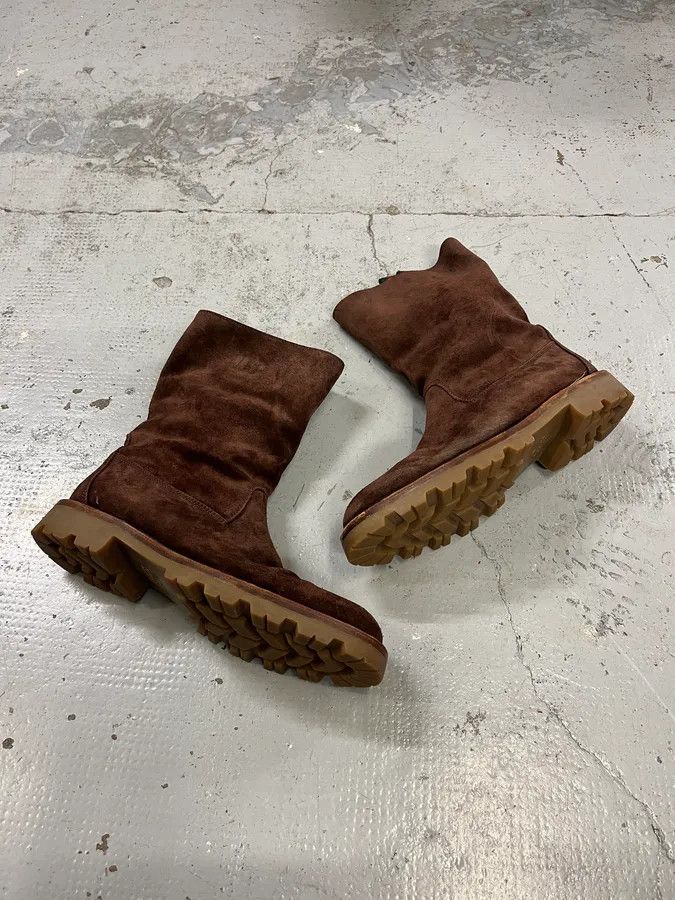 Gucci 2000s Gucci Brown Snow Brown Suede Boots Size US 10 / EU 43 - 2 Thumbnail