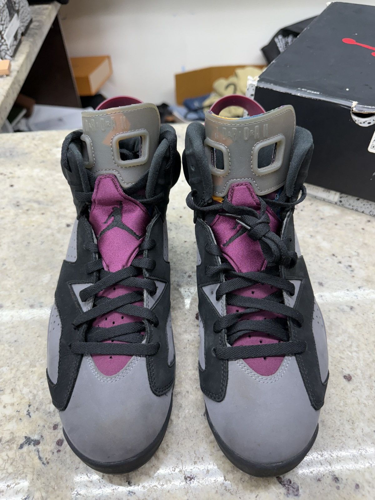 Jordan Brand Jordan 6 Retro Bordeaux Size US 9.5 / EU 42-43 - 3 Thumbnail