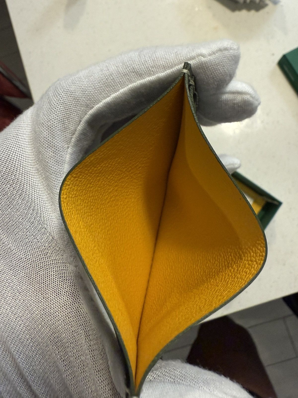 Goyard Goyard Khaki Green Saint Sulpice Cardholder (LIMITED) !!! Size ONE SIZE - 3 Thumbnail
