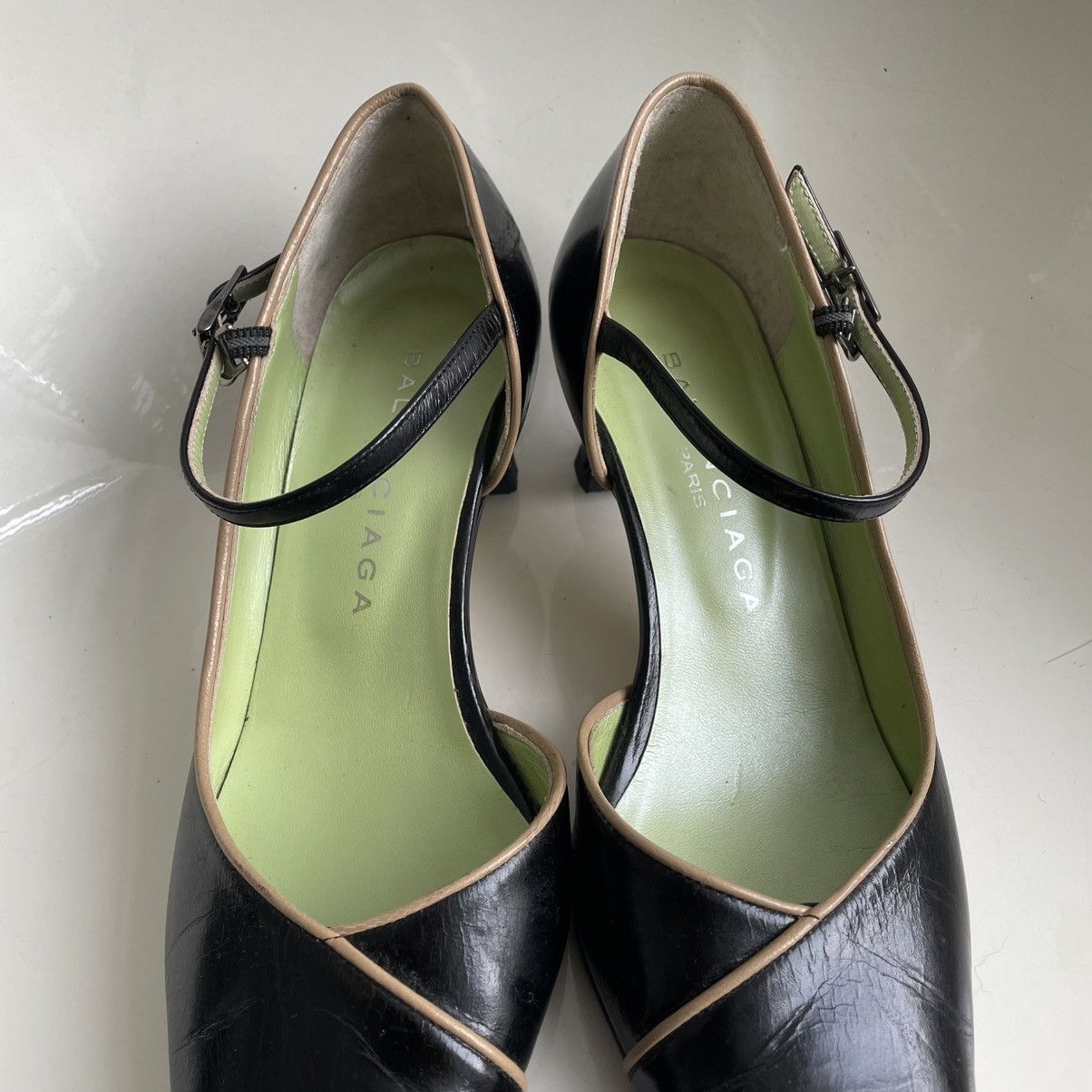 Balenciaga Vintage Balenciaga Paris Black Pumps Size US 6 / IT 36 - 3 Thumbnail