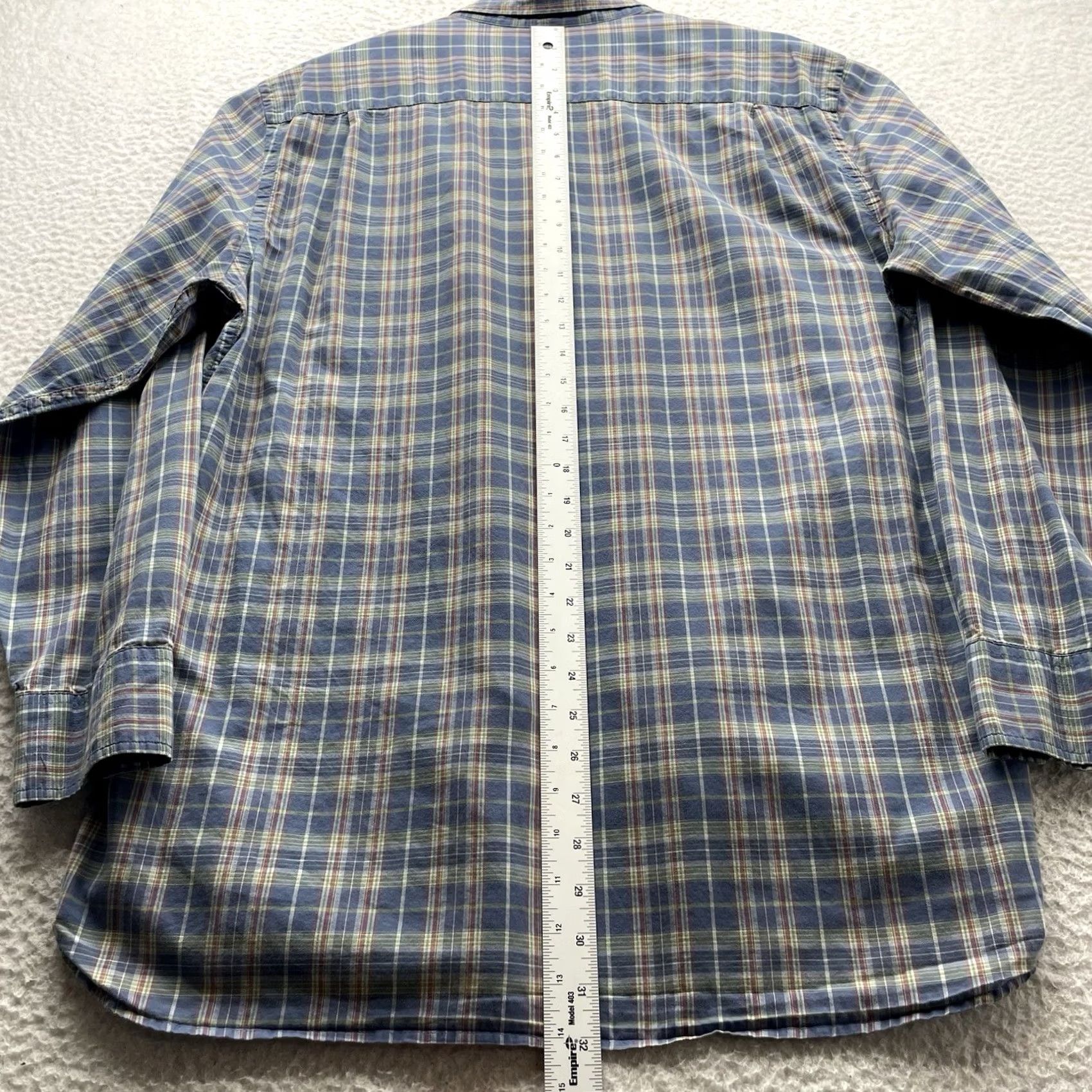 Southern Tide Southern Tide Shirt Mens Large Classic Fit Blue Plaid Button Up Casual Everyday Size US L / EU 52-54 / 3 - 6 Thumbnail