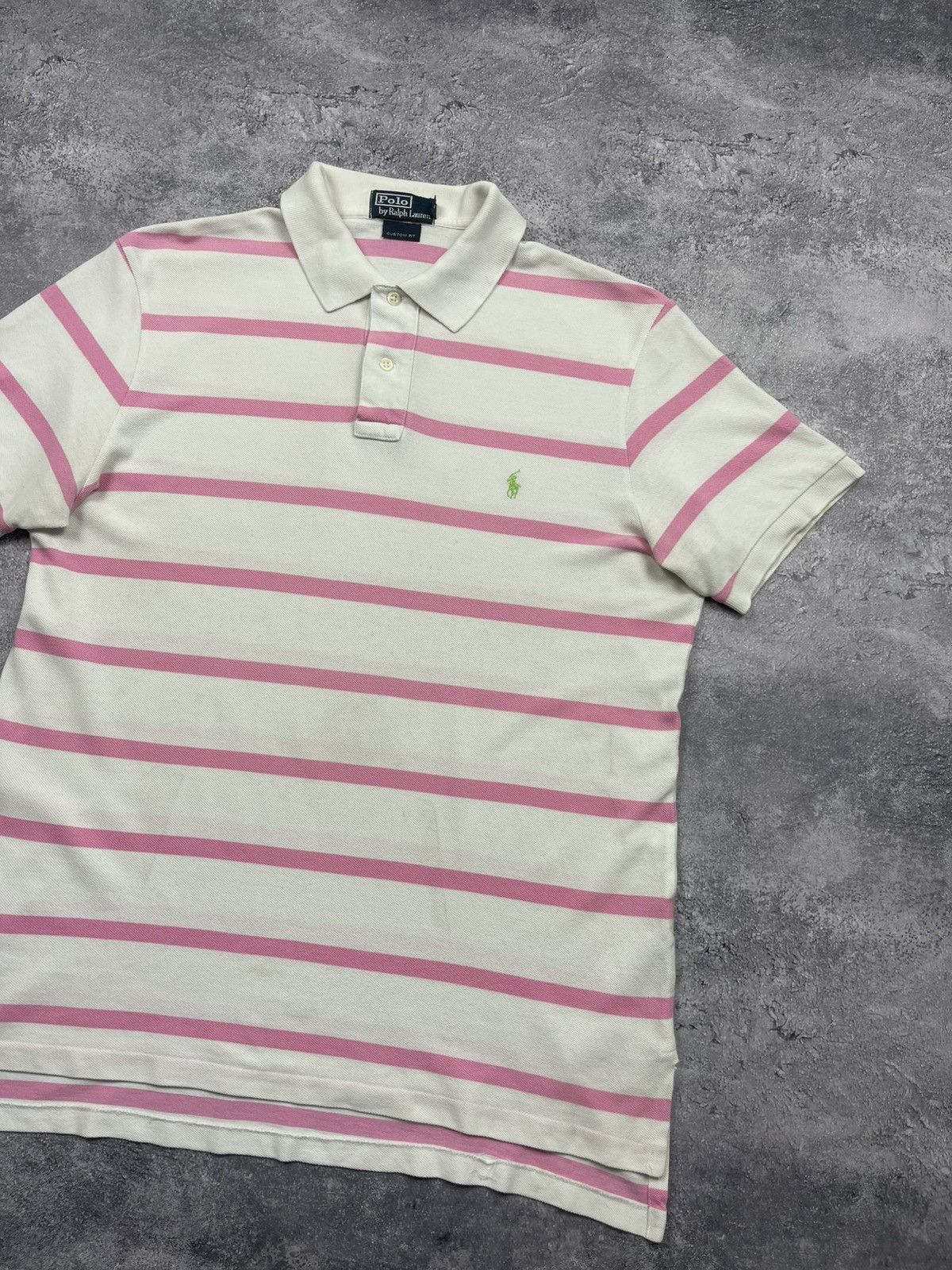 Polo Ralph Lauren Vintage Polo Ralph Lauren Striped Polo Shirt Size US M / EU 48-50 / 2 - 4 Thumbnail