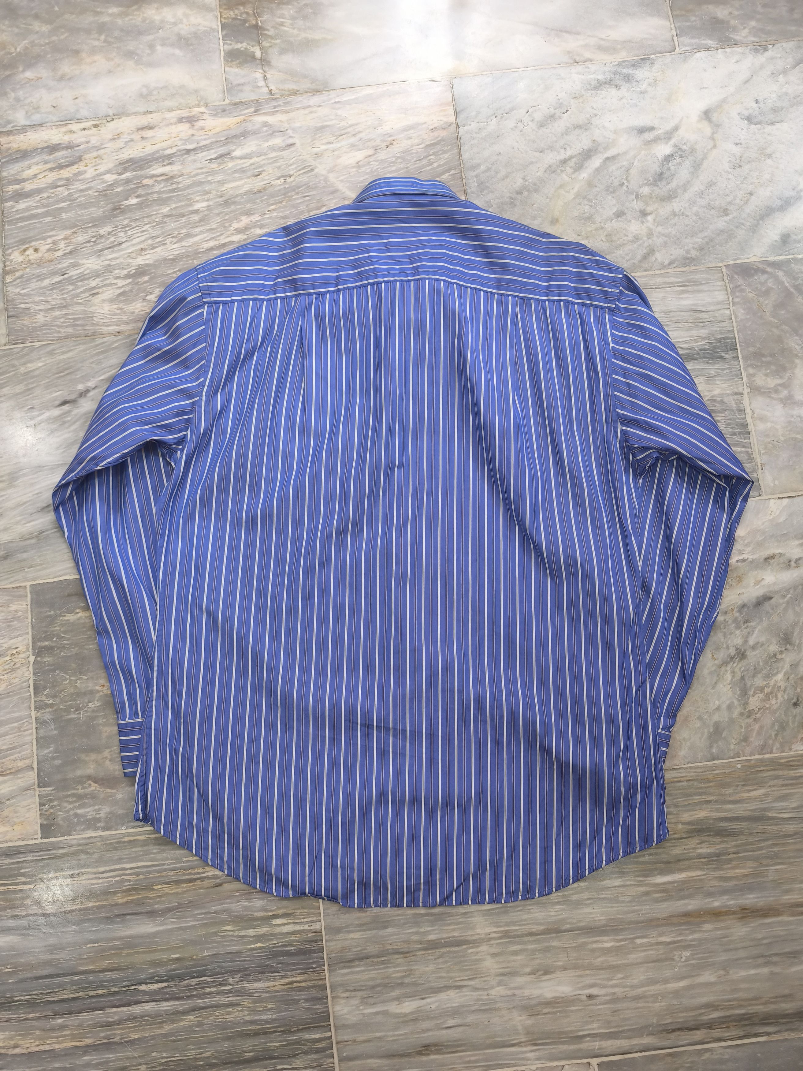 Gucci Gucci Tom Ford - Striped Button Up Shirt Size US XL / EU 56 / 4 - 8 Thumbnail