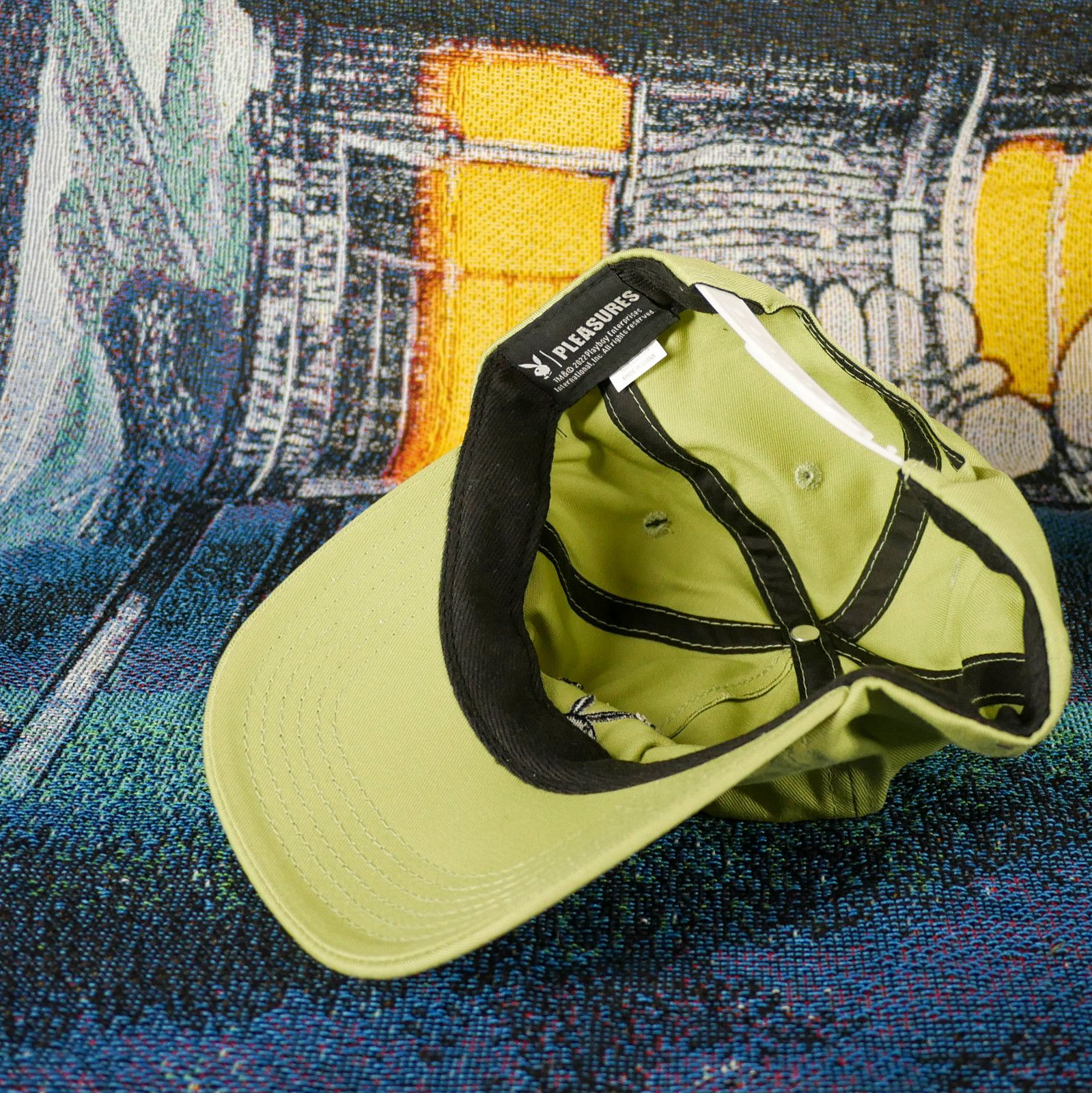 Playboy × Pleasures Pleasures x Playboy Invite Strapback Hat Cap Size ONE SIZE - 3 Thumbnail