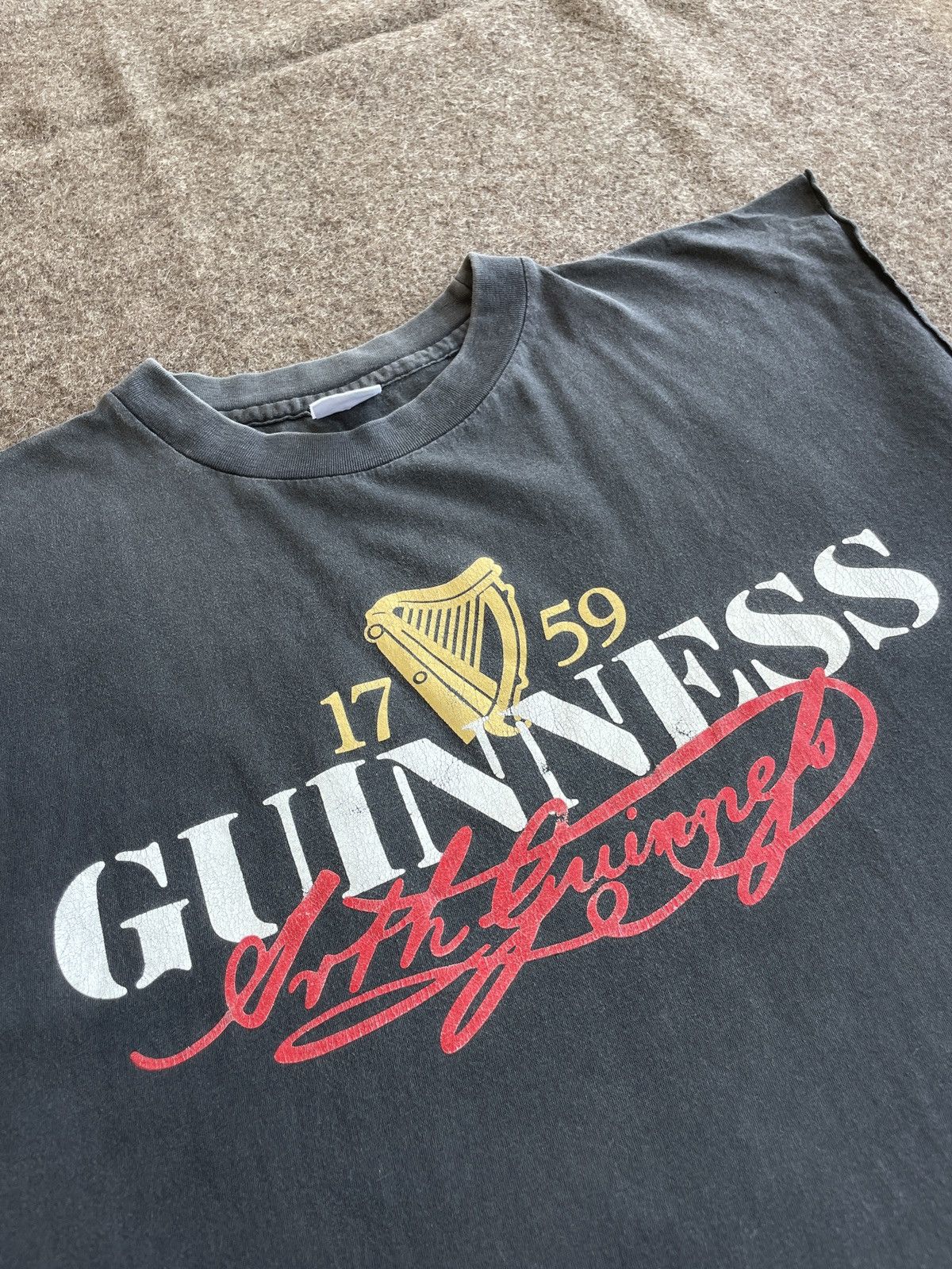 Vintage Guinness Vintage Tank Top Sleeveless T-Shirt Size US XL / EU 56 / 4 - 2 Thumbnail