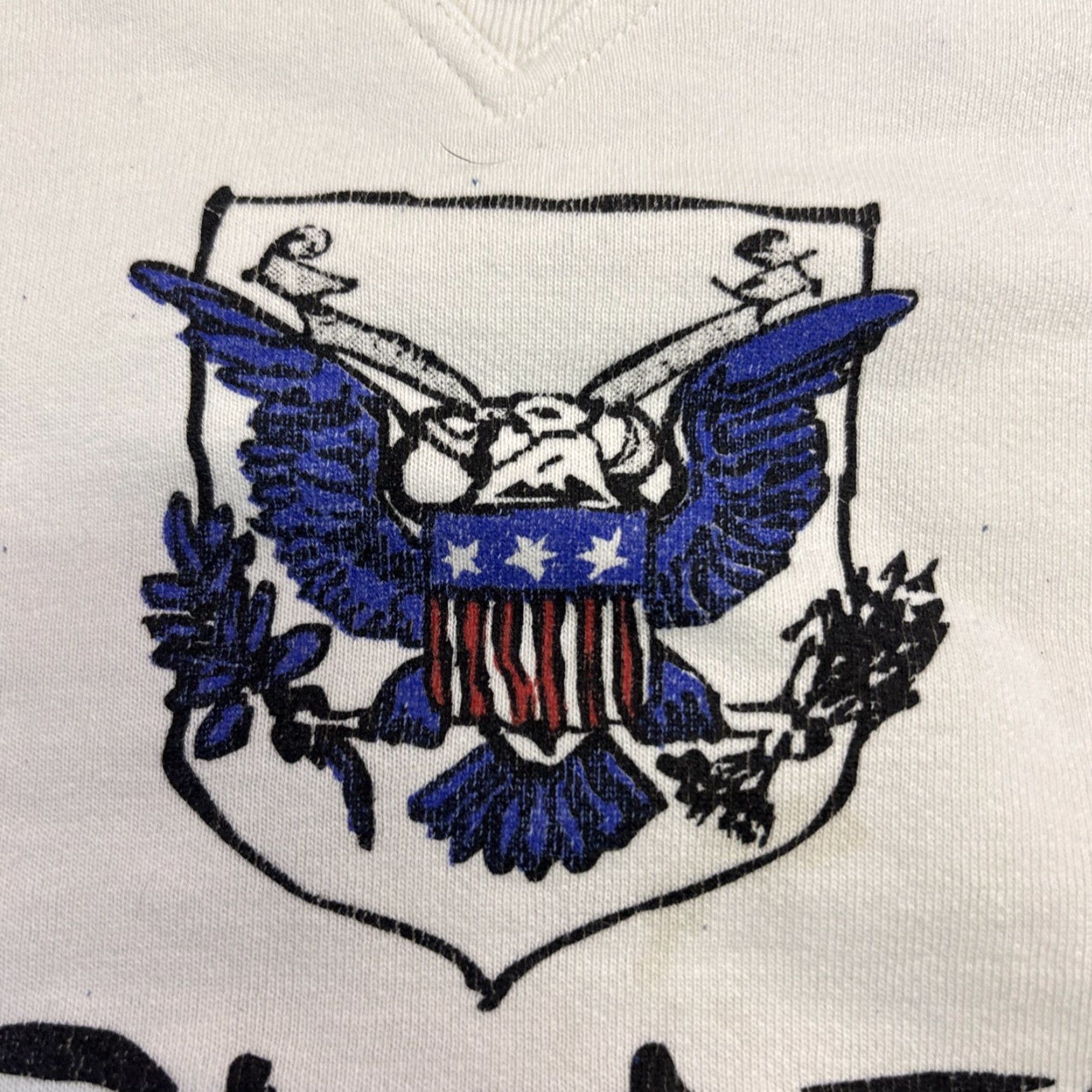 Vintage VINTAGE Team Gear World Cup USA ‘94 Crewneck Sweater Mens XL White United States Size US XL / EU 56 / 4 - 3 Thumbnail