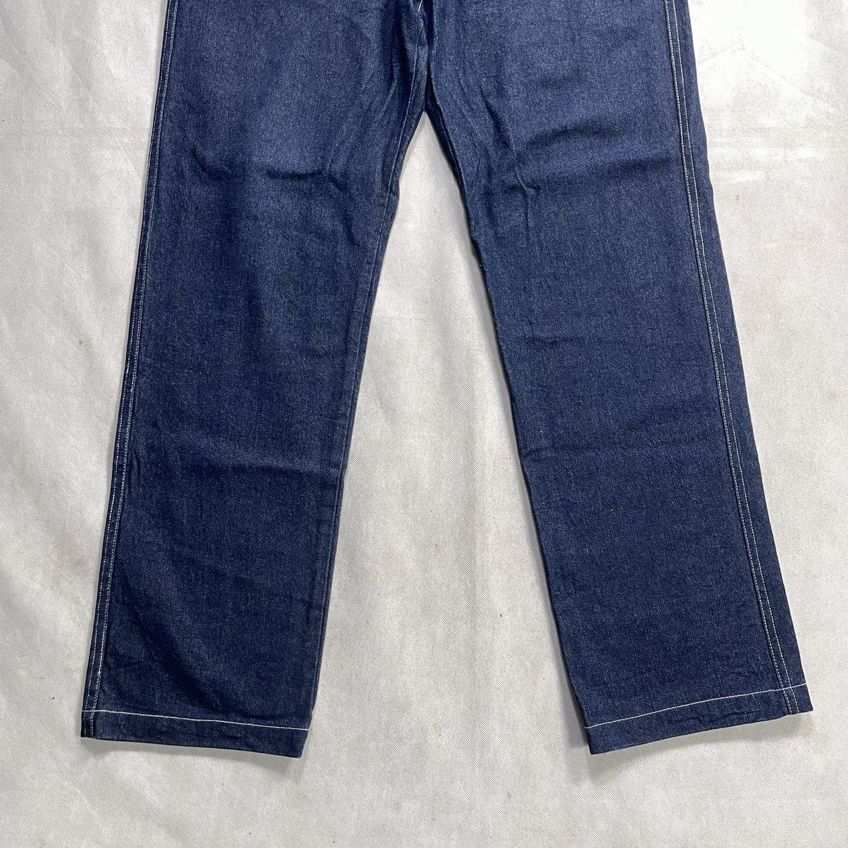Designer Casper John Drop Crotch Pocket Cinch Back Denime Jeans Size US 32 / EU 48 - 5 Thumbnail