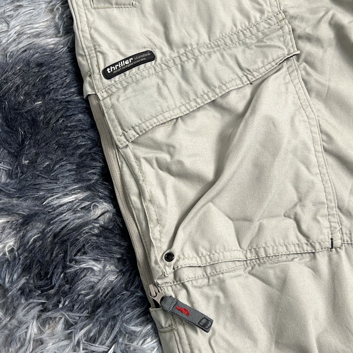 Japanese Brand Thriller Multipocket Outdoor/Hiking (2in1) Cargo Pants Size US 36 / EU 52 - 7 Thumbnail