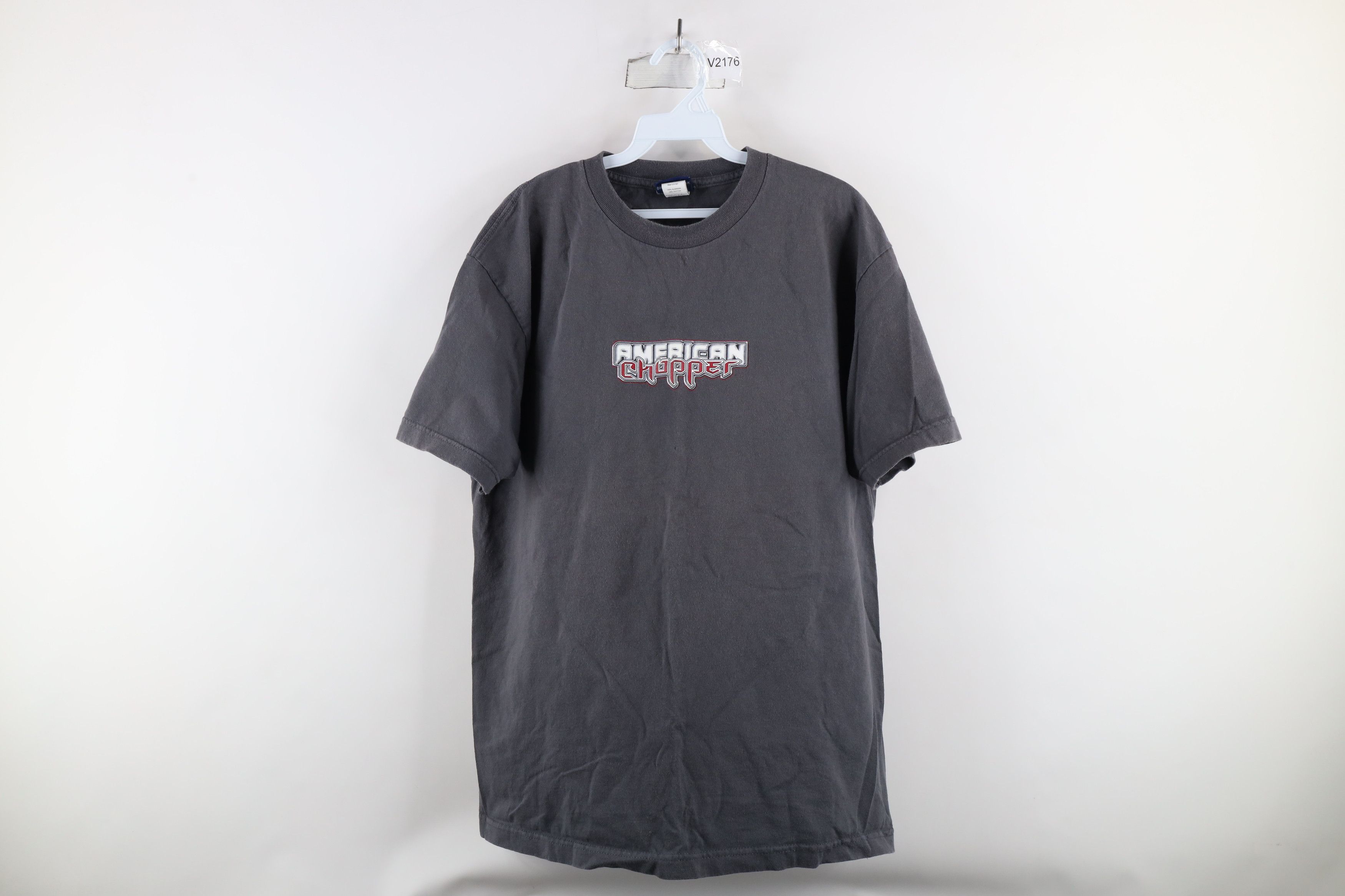 Vintage Vintage Y2K 2004 Chopper Black Widow Motorcycle T-Shirt Size US L / EU 52-54 / 3 - 1 Thumbnail