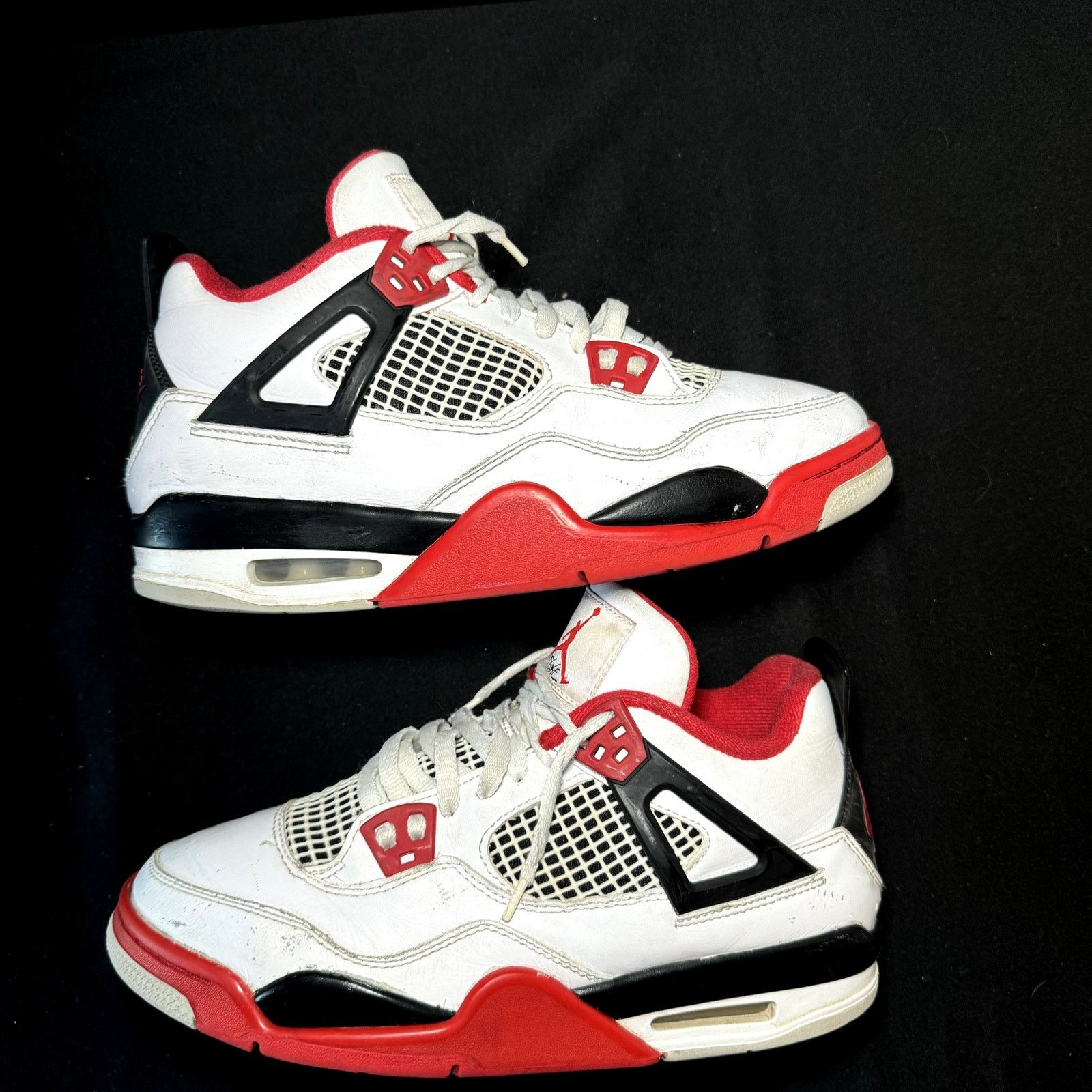 Jordan Brand × Nike Size 7 - Air Jordan 4 Retro OG GS Fire Red 2020 Men's Shoes Size US 7 / EU 40 - 2 Thumbnail
