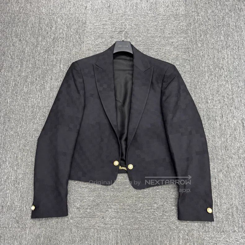 Louis Vuitton Louis Vuitton Mosaic wool blazer jacket Size US M / EU 48-50 / 2 - 1 Thumbnail