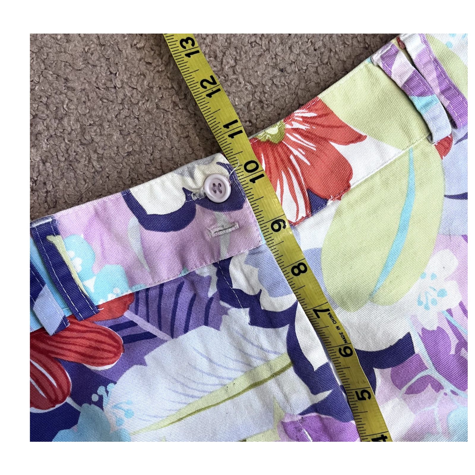 Vintage Vintage Women's Flower Power Talbots Pants 6 Size 28" / US 6 / IT 42 - 4 Thumbnail