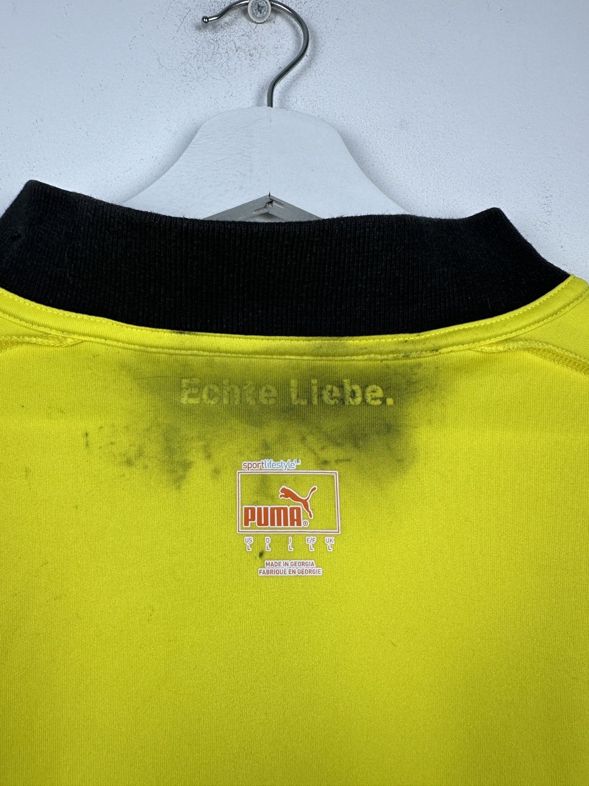Puma Borussia Dortmund 2012 Home Soccer Jersey Football Shirt Size US L / EU 52-54 / 3 - 13 Thumbnail