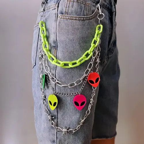 Designer × Jewelry Punk rock keychains Size ONE SIZE - 4 Thumbnail