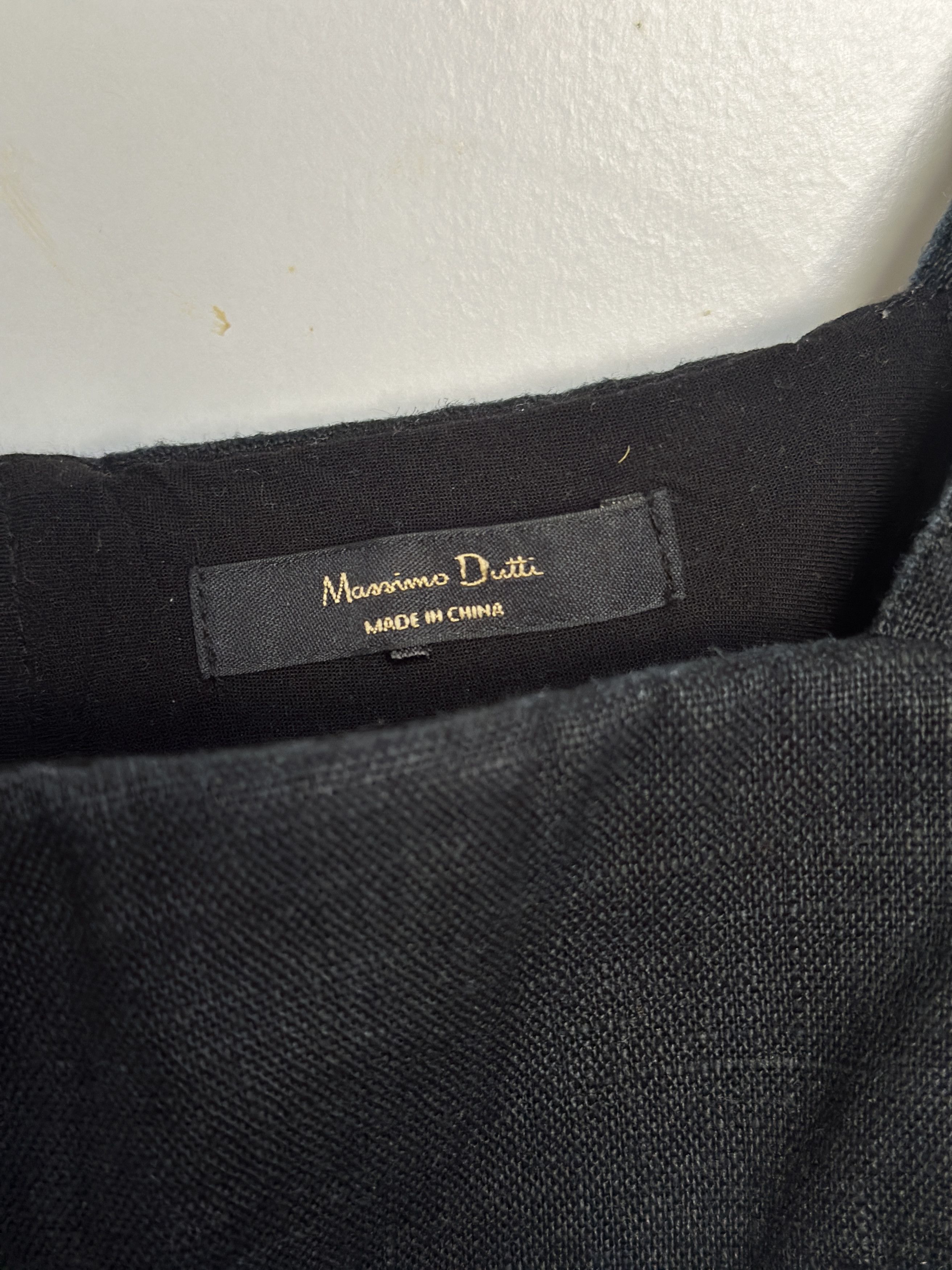 Massimo Dutti Massimo Dutti Black linen jumpsuit Size 32" / US 10 / IT 46 - 3 Thumbnail
