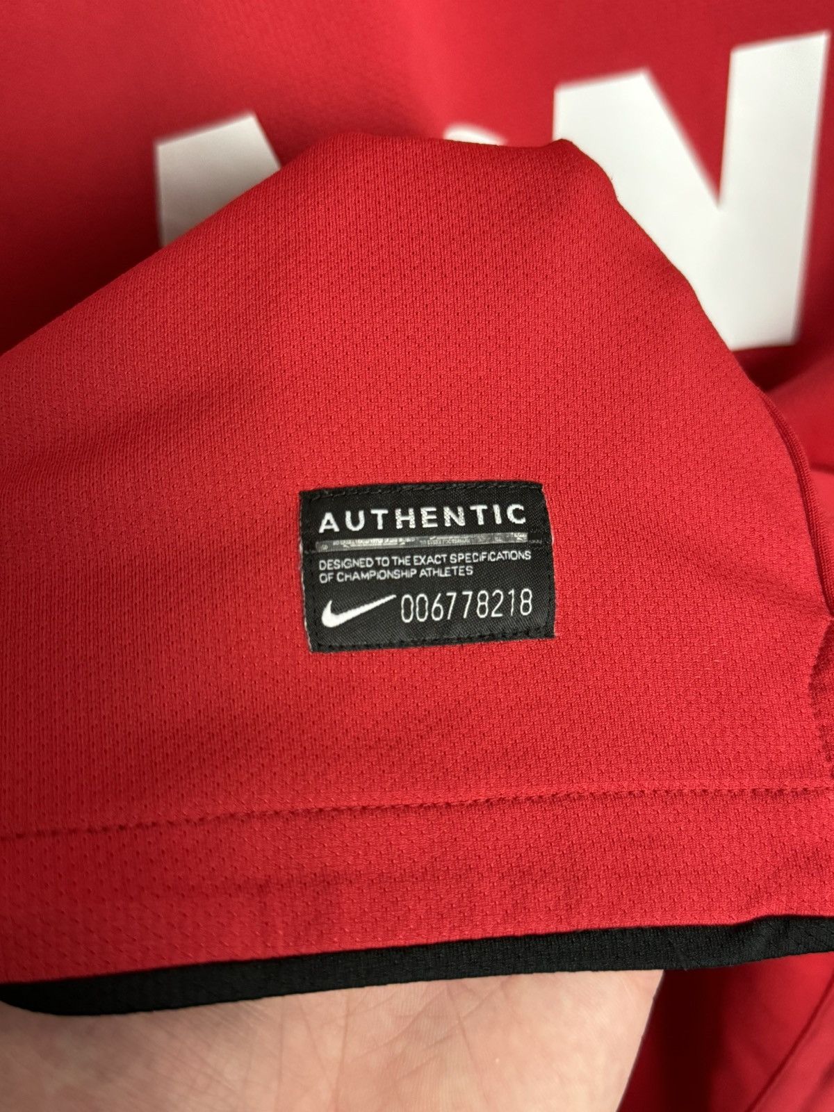 Nike Manchester United 10/11 Home Football Jersey T-Shirt Size US L / EU 52-54 / 3 - 5 Thumbnail