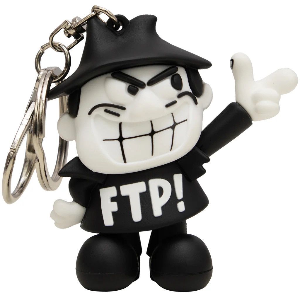 Fuck The Population FTP Boris Keychain NEW Size ONE SIZE - 1 Thumbnail