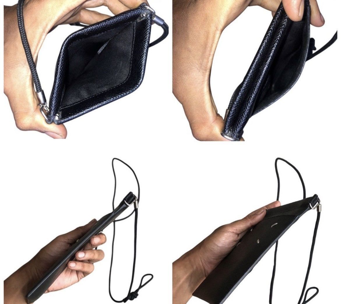 Maison Margiela Maison Margiela Shoulder Bag Leather Black Plain Size ONE SIZE - 8 Thumbnail