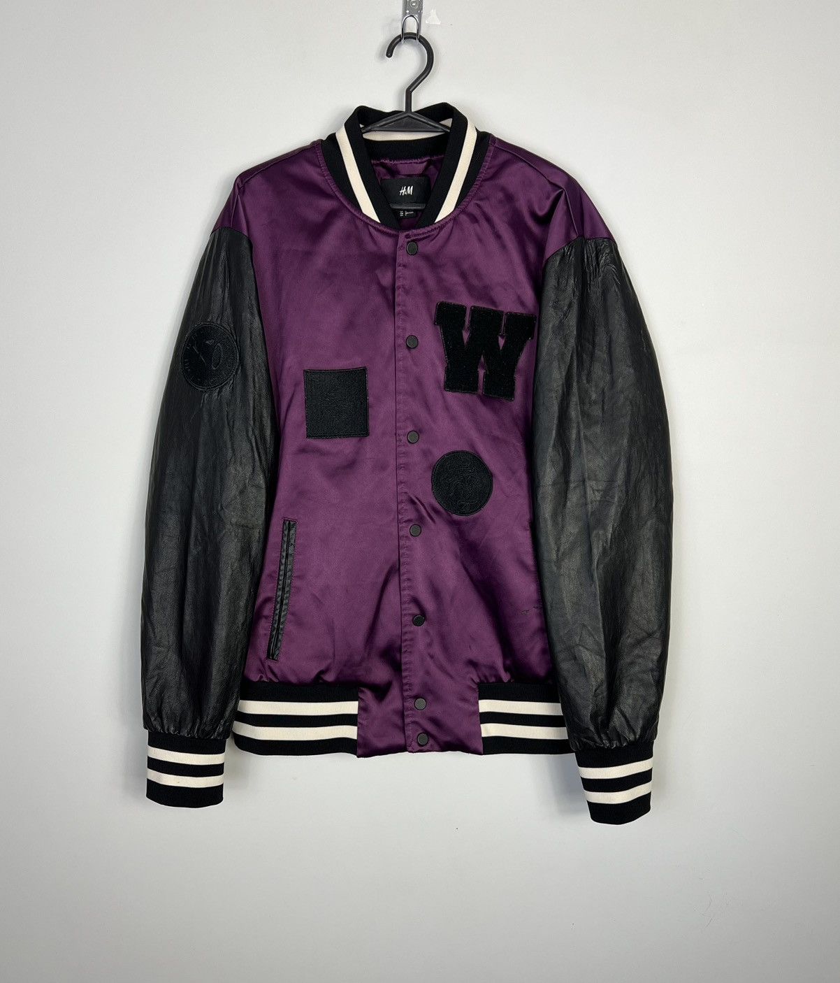 The Weeknd Bomber Jacket The Weekend XO x H&M Leather Sleeves Size US L / EU 52-54 / 3 - 2 Thumbnail
