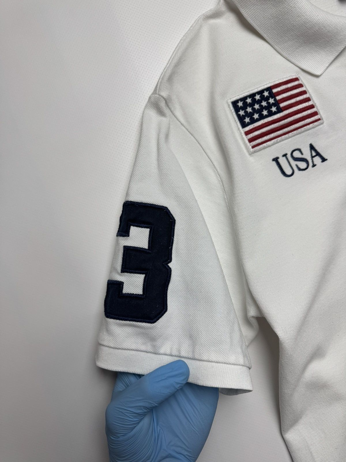Polo Ralph Lauren Polo Ralph Lauren USA Big Pony Polo Shirt - White Size US L / EU 52-54 / 3 - 6 Thumbnail