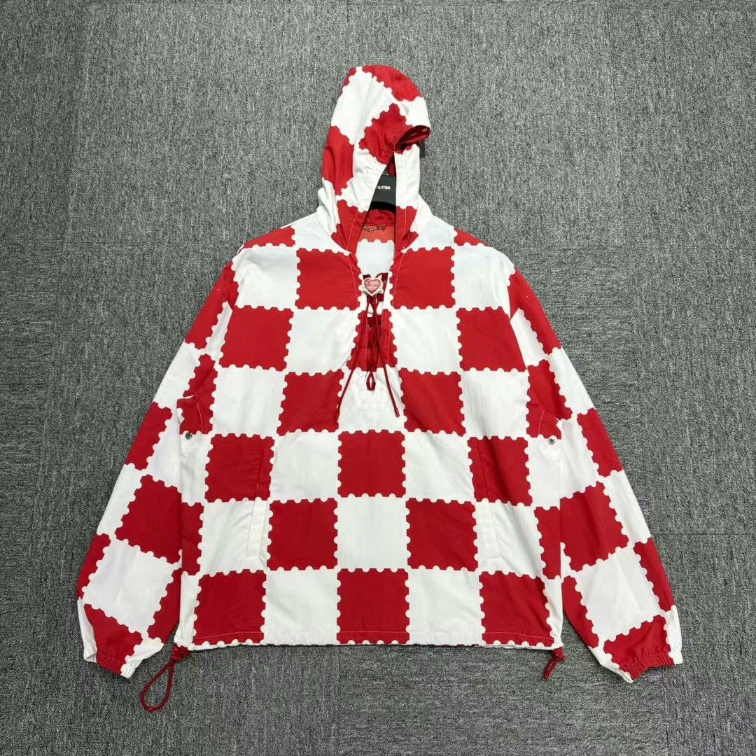Louis Vuitton Louis Vuitton x Nigo Checkerboard Stamp Anorak 54 Size US L / EU 52-54 / 3 - 1 Thumbnail