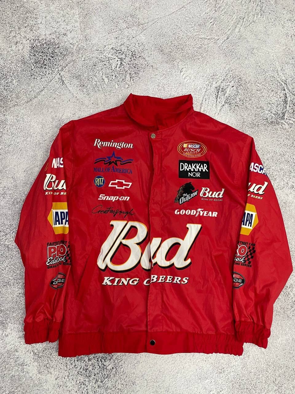 Budweiser × Vintage Moto Jacket BUD Size US M / EU 48-50 / 2 - 1 Thumbnail