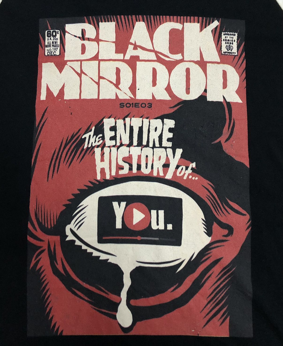 Vintage Movie “Black Mirror” Episodes Were On The Covers Of Classic Size US XL / EU 56 / 4 - 3 Thumbnail