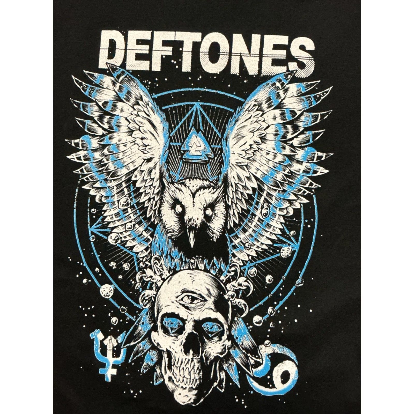 Vintage VINTAGE Deftones North American Tour 2025 The Mars Volta Fleshwater Graphic T-Shirt Mens M Black Owl Skull Pro Dada Band Shirt Size US M / EU 48-50 / 2 - 5 Thumbnail