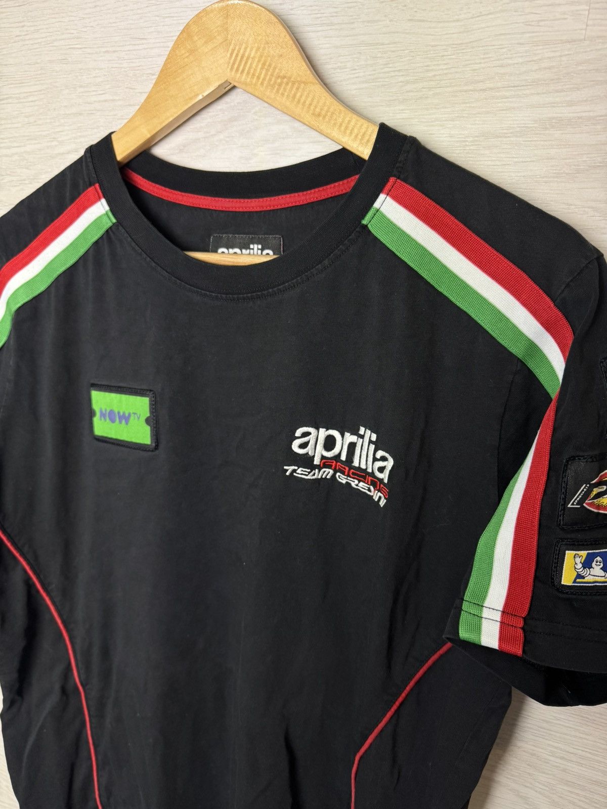 Vintage Aprilia Racing Team Gresini T Shirt Moto Vintage Size US L / EU 52-54 / 3 - 5 Thumbnail