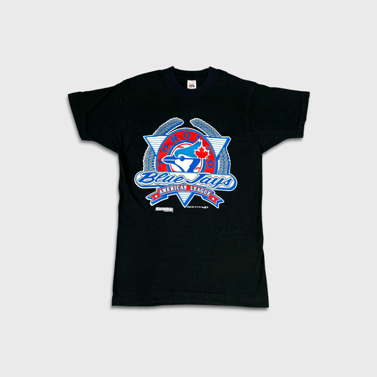 MLB Vintage 1991 Toronto Blue Jays Shirt American League MLB Tee Size US M / EU 48-50 / 2 - 1 Thumbnail
