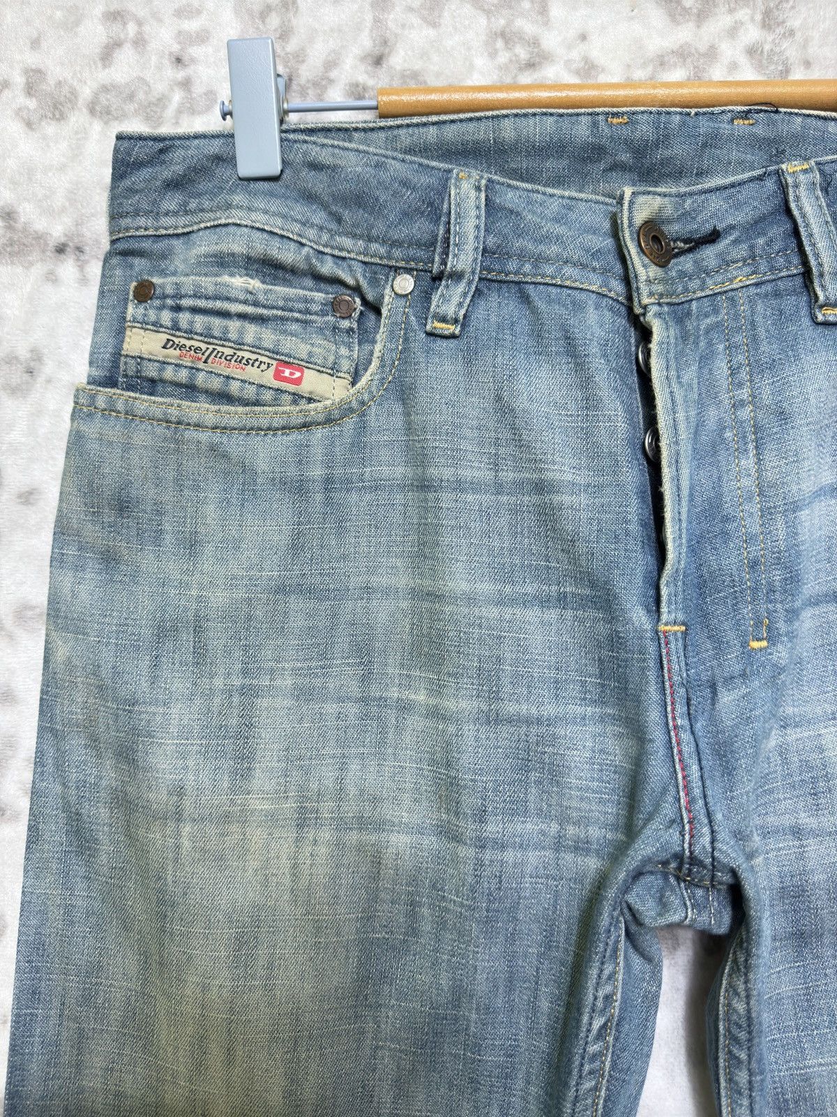 Diesel Diesel Zathan Regular Bootcut Light Wash Denim Jeans Y2K Size US 30 / EU 46 - 4 Thumbnail