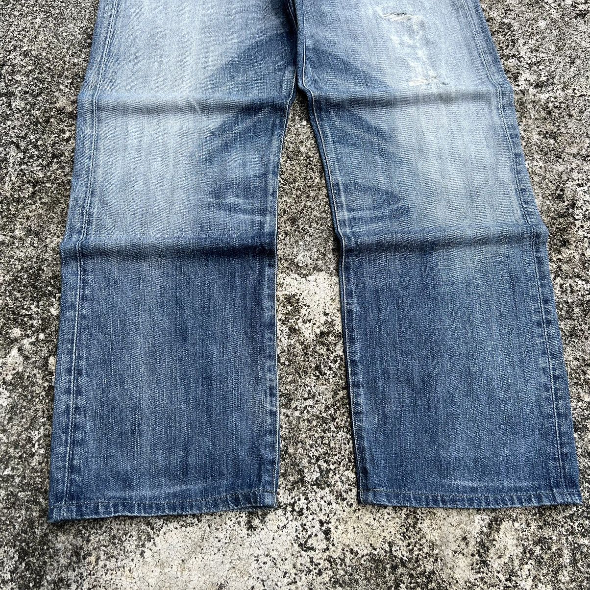 Levi's “LEVIS” 553 DISTRESS ACID WASH JEANS Size US 30 / EU 46 - 5 Thumbnail