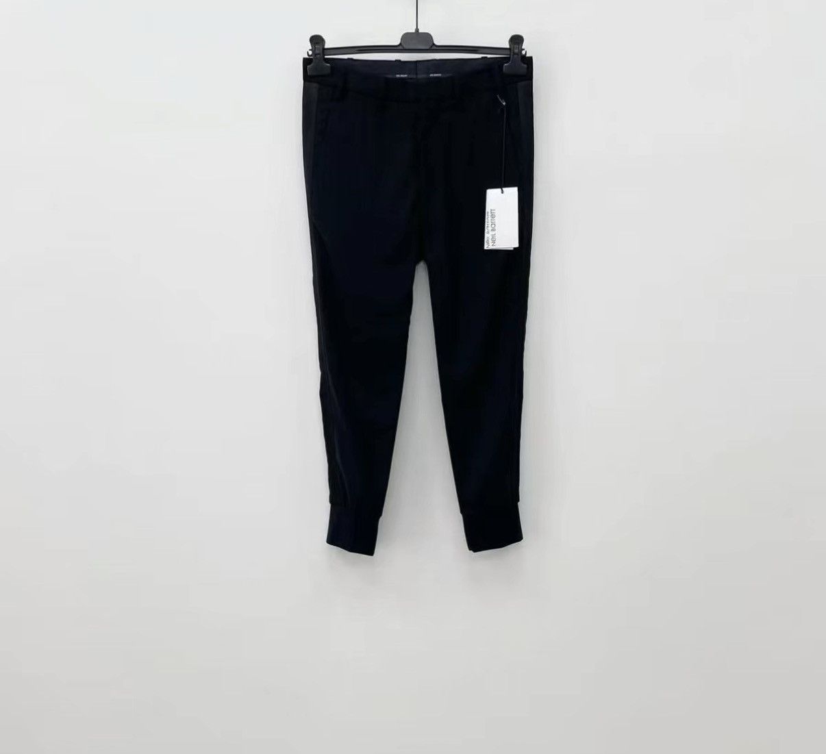 Neil Barrett Neil Barrett Wool Ribbon Cropped Casual Pants J30 Size US 34 / EU 50 - 1 Thumbnail