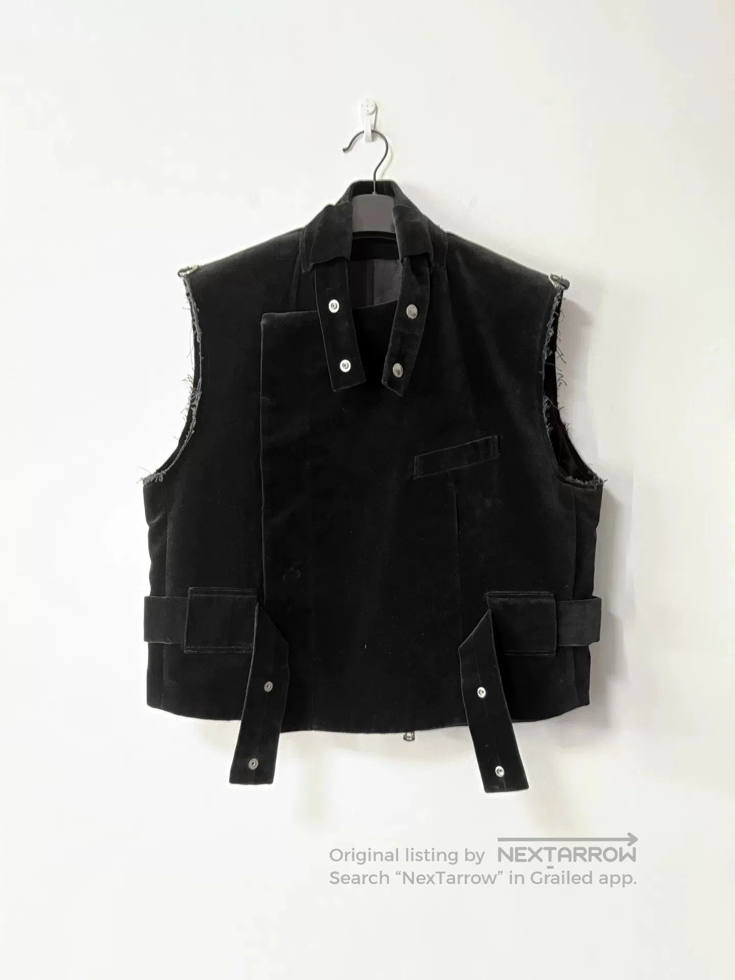 Takahiromiyashita The Soloist. Takahiro Miyashita Velvet Vest. Size US L / EU 52-54 / 3 - 2 Thumbnail