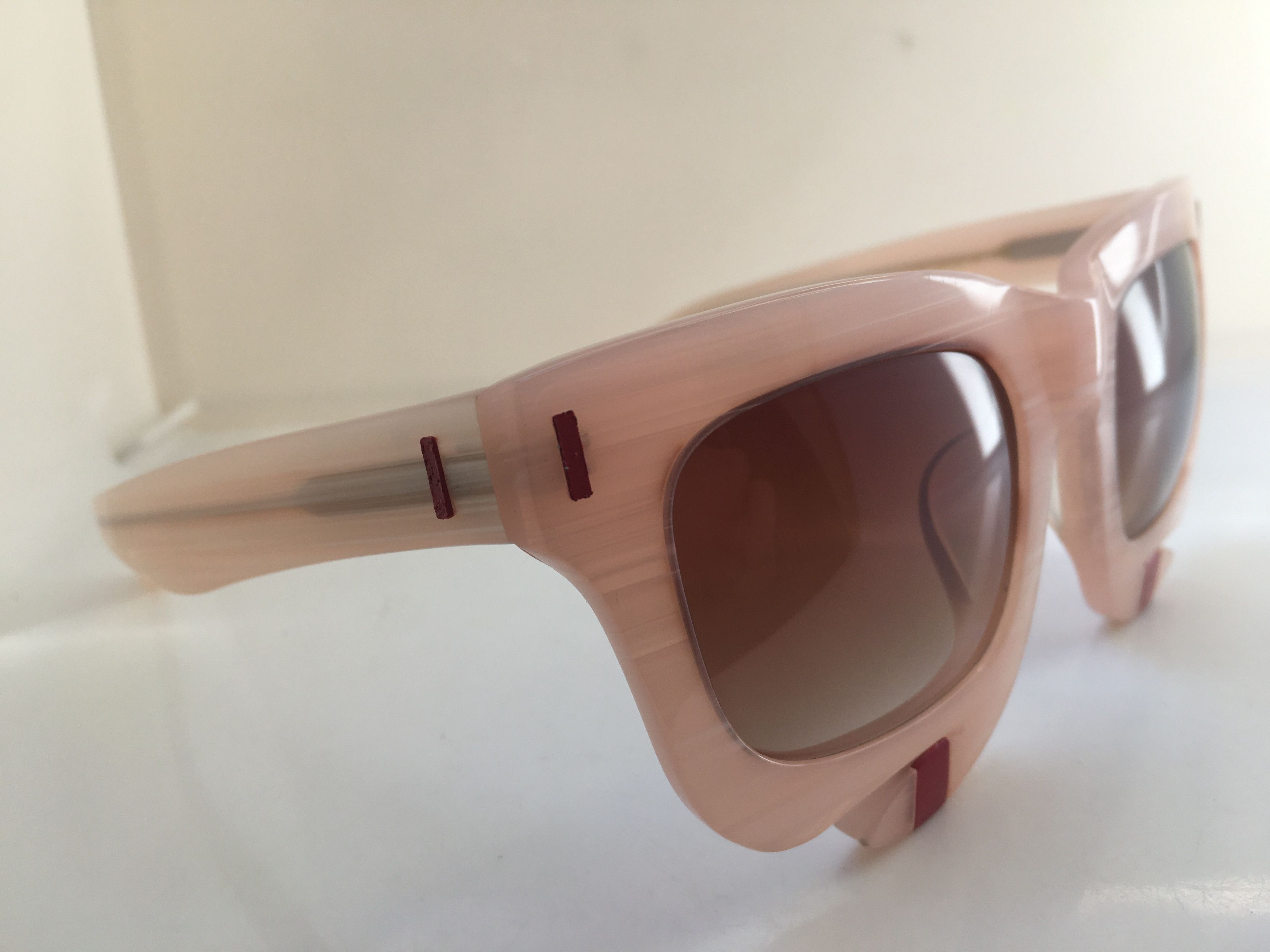 Other Rain Handmade Pink Acetate Diva Girls Sunglasses Frame Size ONE SIZE - 2 Thumbnail