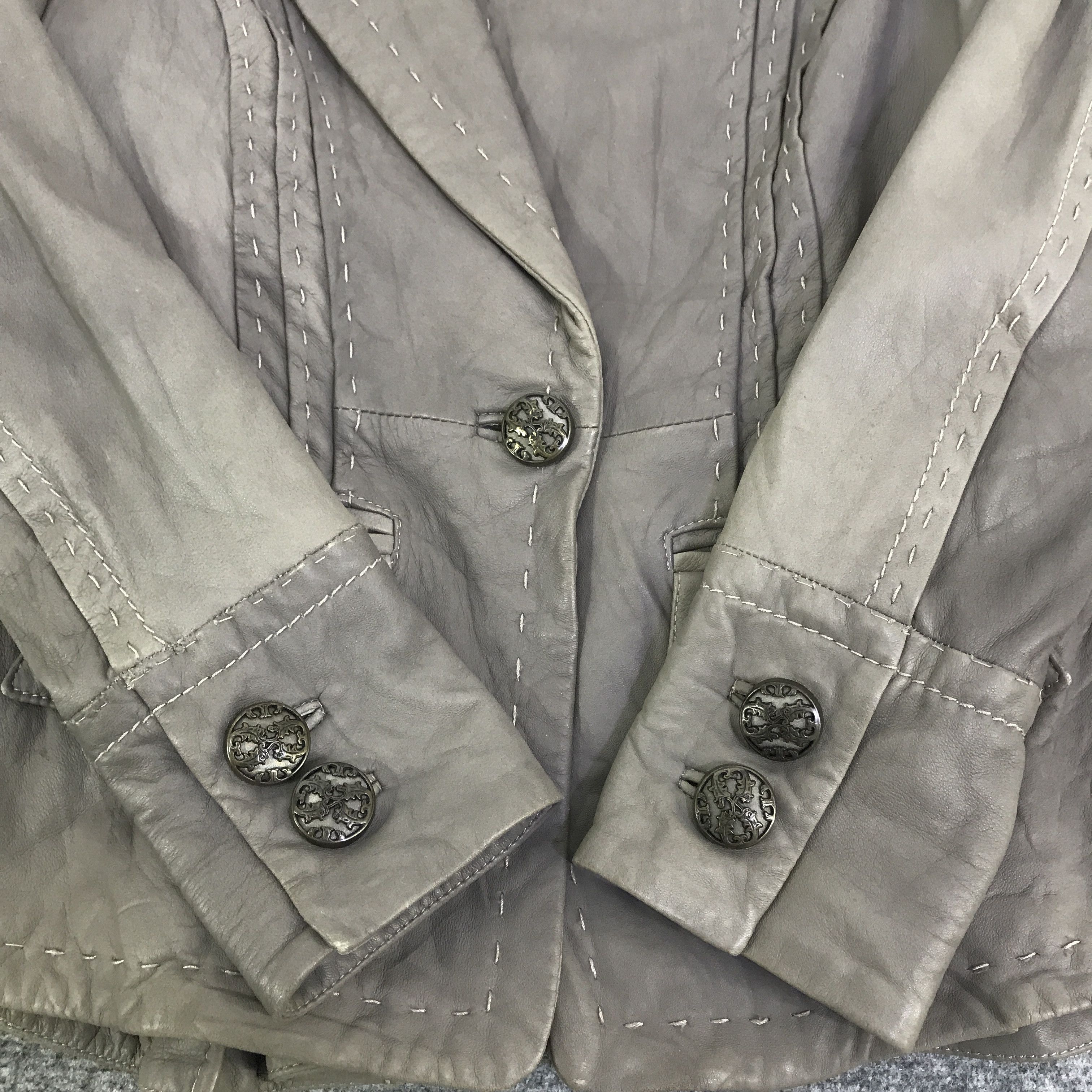 Just Cavalli just cavalli leather blazer jacket K125B5 Size S / US 4 / IT 40 - 7 Thumbnail
