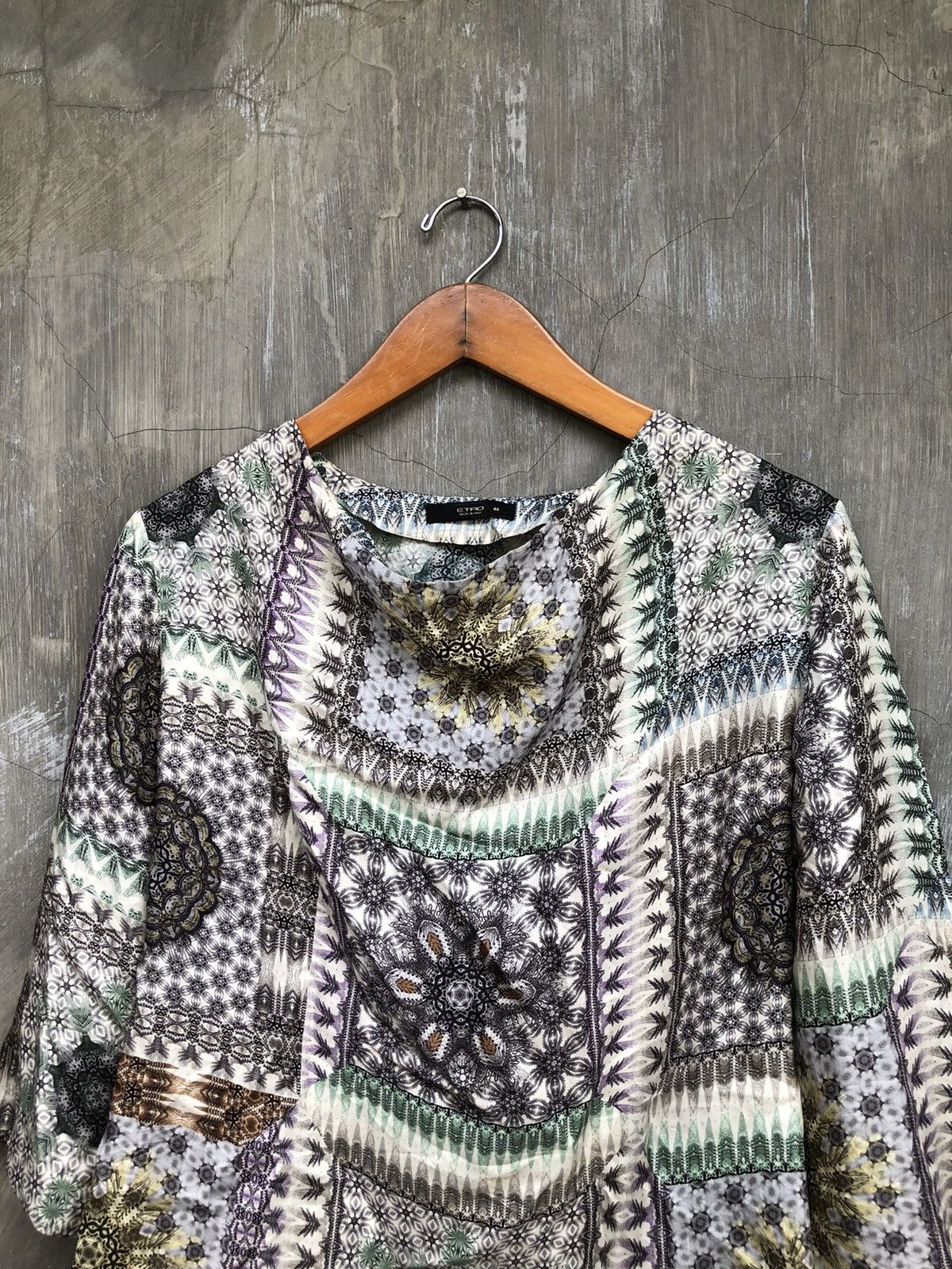 Etro Etro Milano Women Blouse Tops Size L / US 10 / IT 46 - 2 Thumbnail