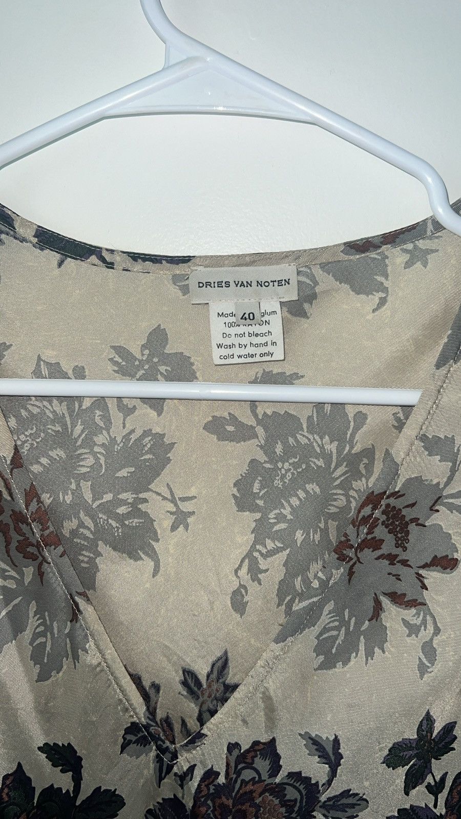 Designer × Dries Van Noten × Vintage Rare vintage Dries Van Noten floral dress Size S / US 4 / IT 40 - 4 Thumbnail