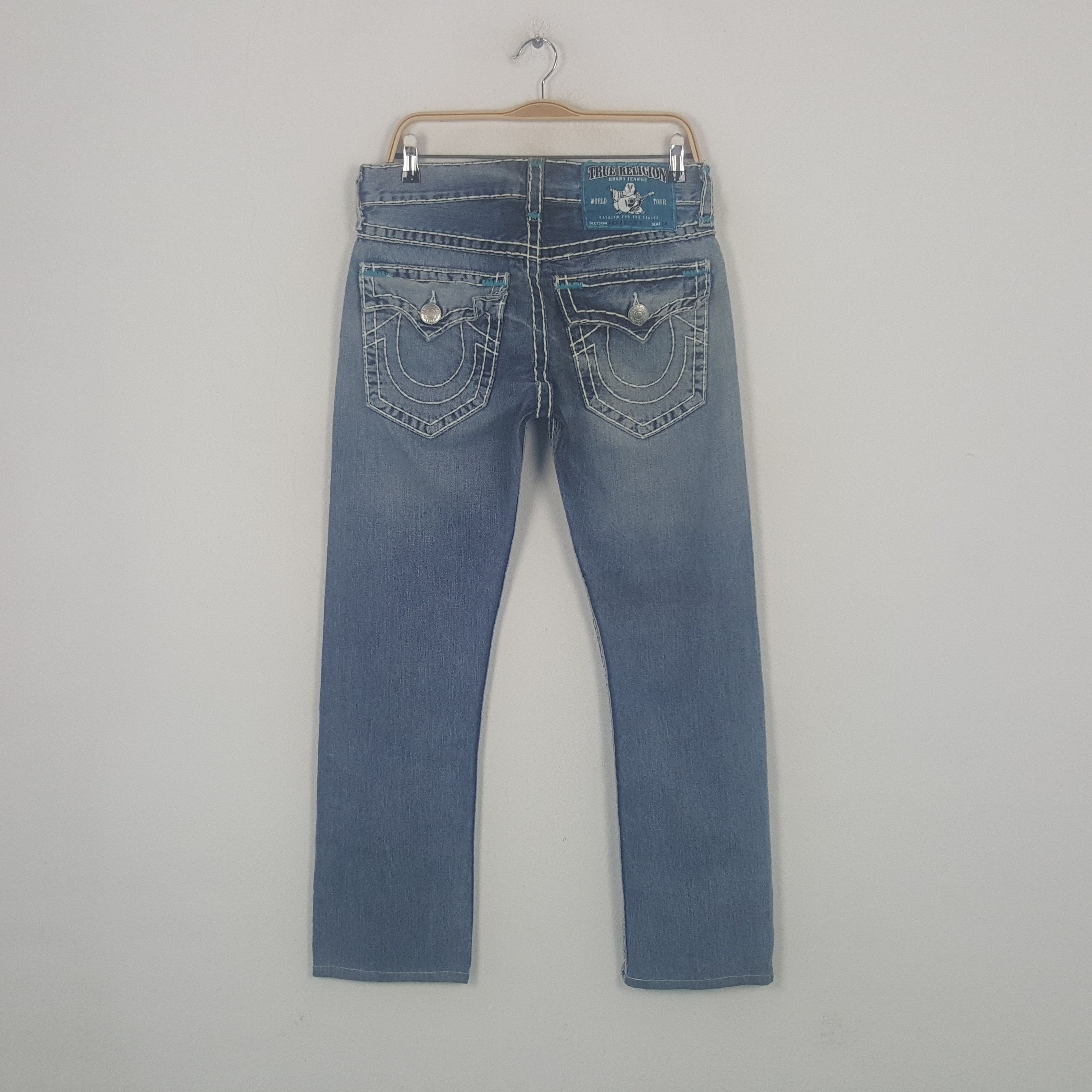 True Religion Vintage True Religion American Denim Jeans C297N30 Size US 31 - 4 Thumbnail