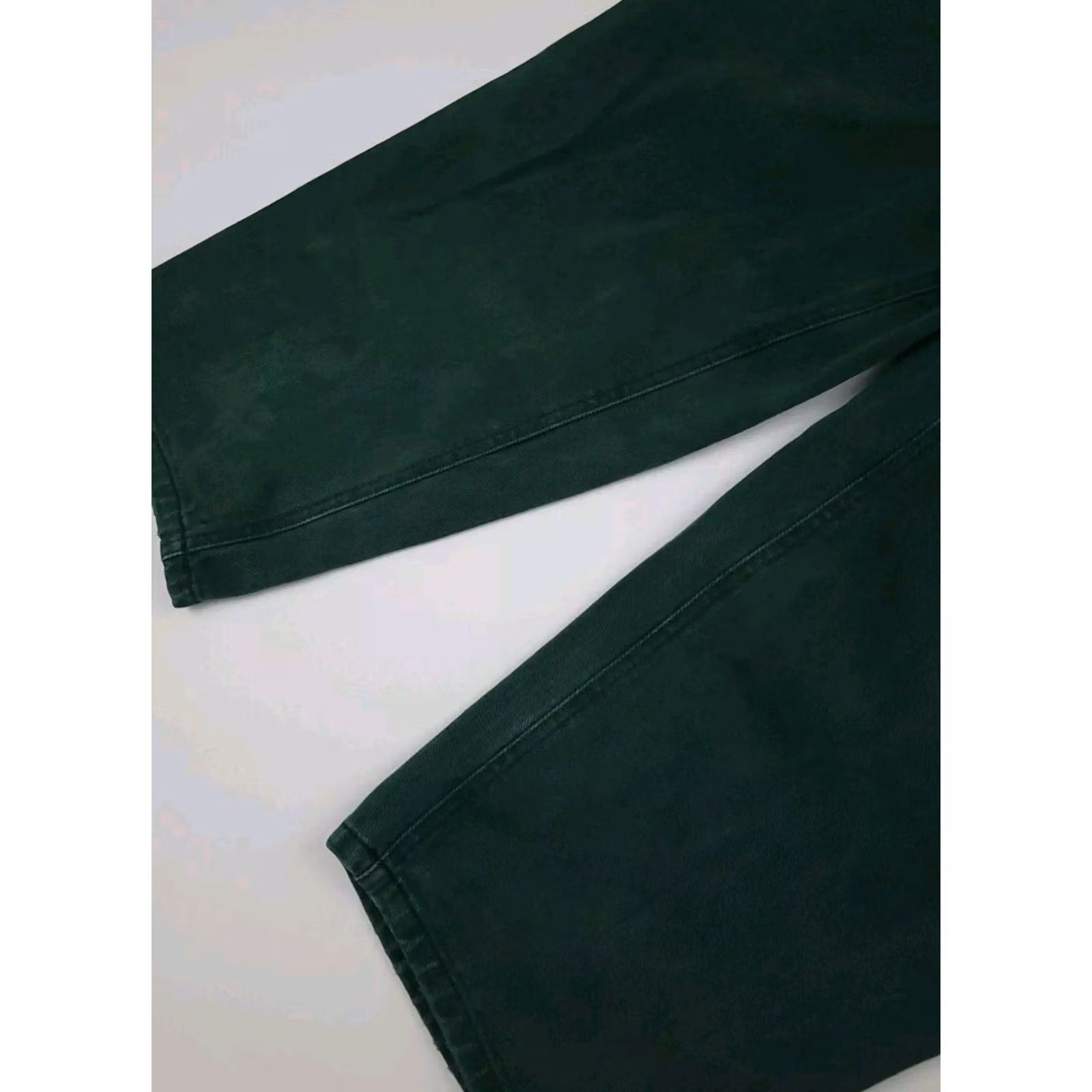 J Brand Vintage Major Damage Denim Jeans Green Brand Vtg 90s Tech Street Wear USA Worn Size US 31 - 4 Thumbnail