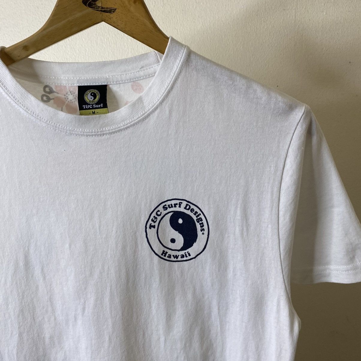 Vintage Y2K T&C Surf Skate Sakura Bloom Rare Graphic T Shirt Size US M / EU 48-50 / 2 - 8 Thumbnail