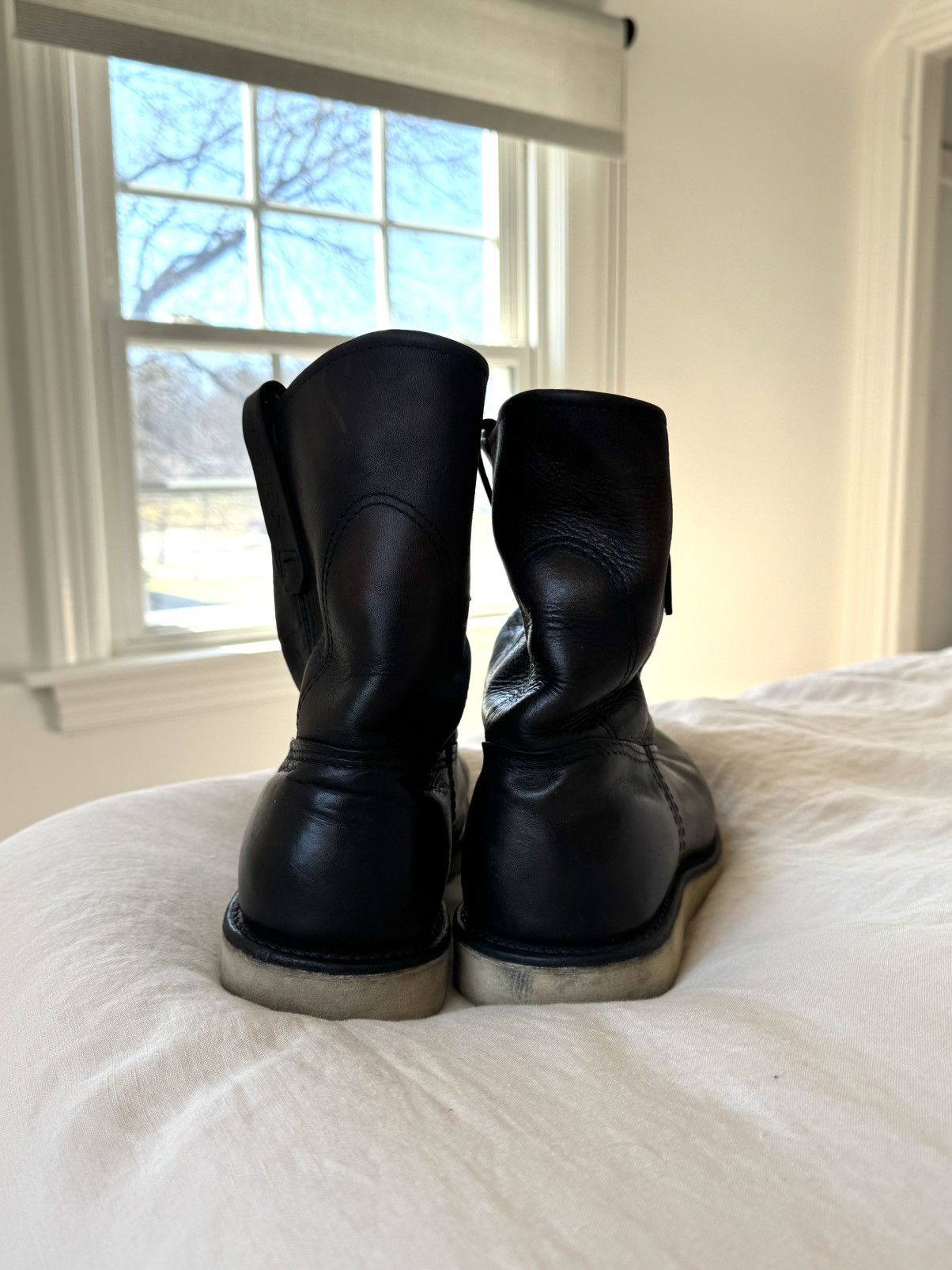 Red Wing Red Wing Pecos 866 DISCONTINUED Boots Men's 8.5 D Black Size US 8.5 / EU 41-42 - 3 Thumbnail