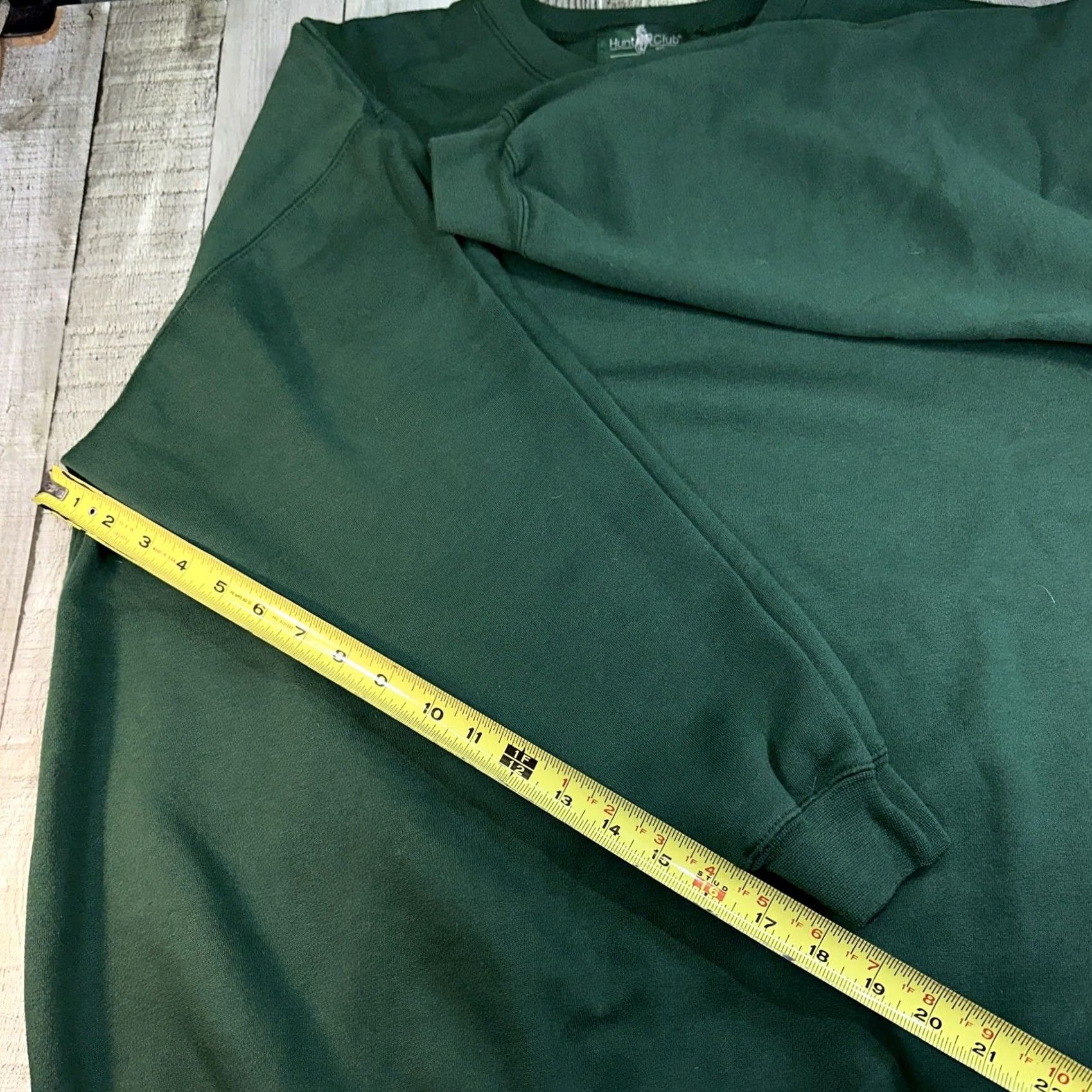 Vintage VINTAGE Hunt Club Women Sweater Crew Neck 2XL Green Pullover Size XXL / US 16-18 / IT 52-54 - 4 Thumbnail