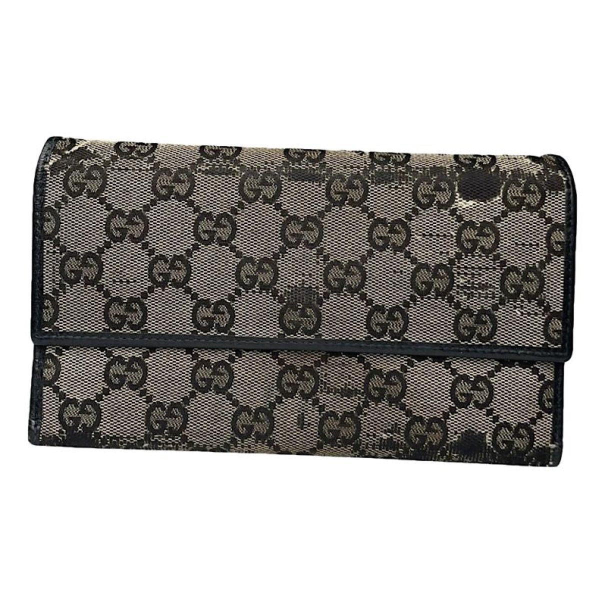 Gucci Ophidia Beige Cotton Clutch Bag Size ONE SIZE - 1 Thumbnail