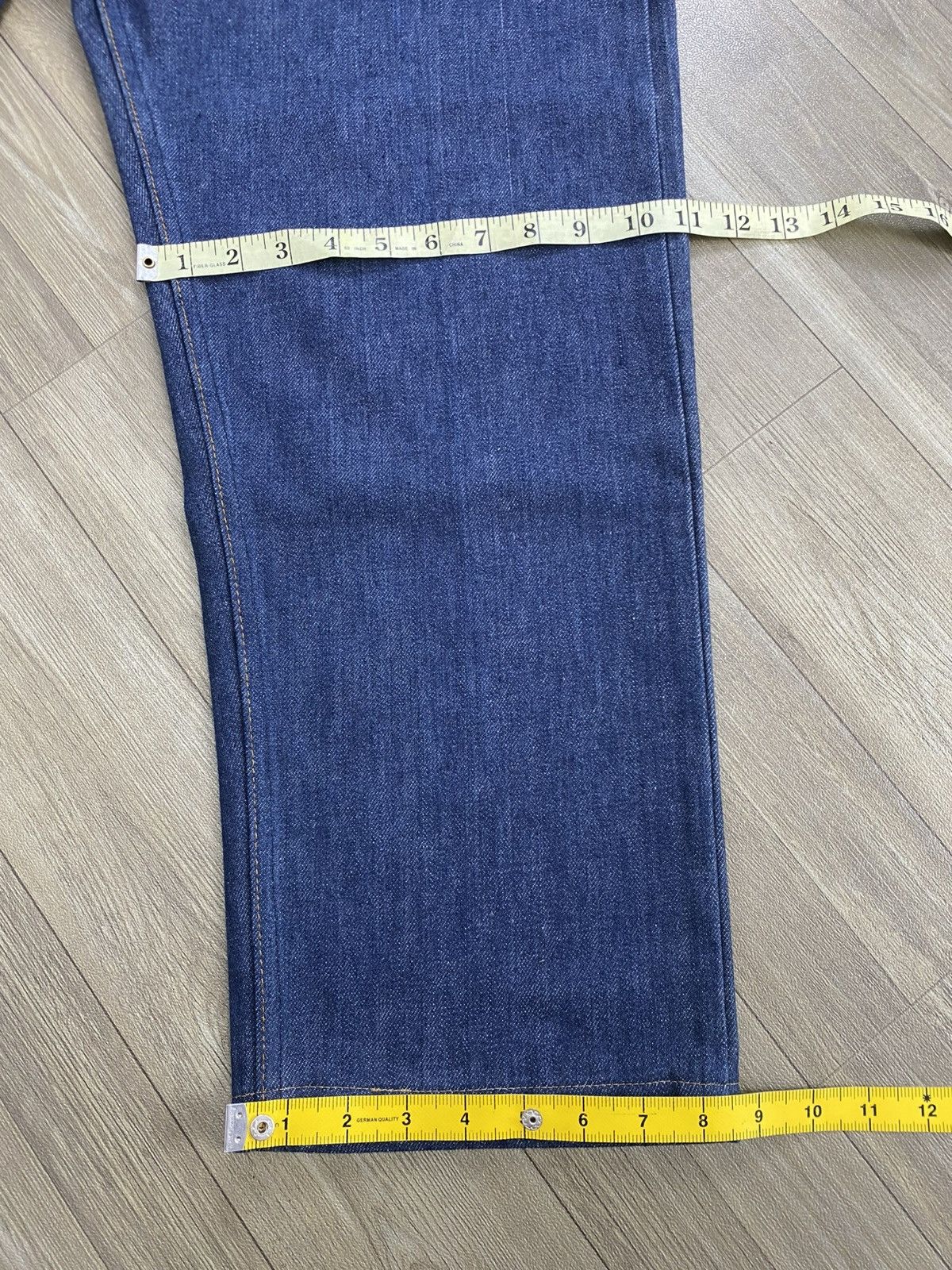 Levi's Vintage Clothing 🇺🇸1970s Vintage Levis 505-0917 Orange Tab Indigo Baggy Jeans Size US 38 / EU 54 - 17 Thumbnail