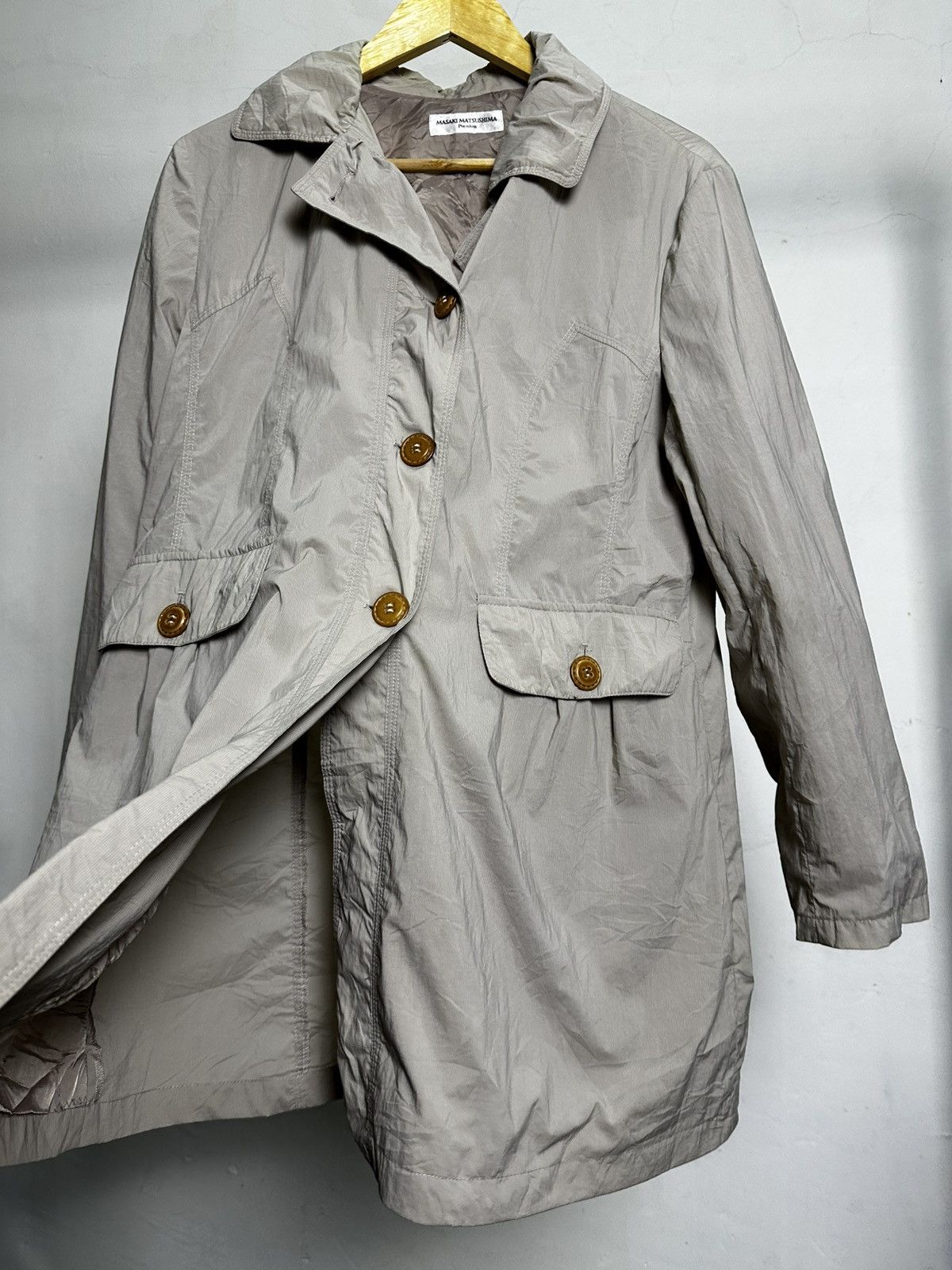Masaki Matsushima Masaki Matsushima Premium Collection Trench Coat Size US M / EU 48-50 / 2 - 10 Thumbnail