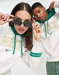 Nike Nike Sportswear Retro Collegiate Cream Green Hoodie Size US L / EU 52-54 / 3 - 2 Thumbnail