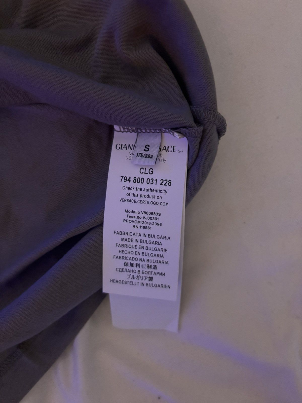 Versace Medusa head tee